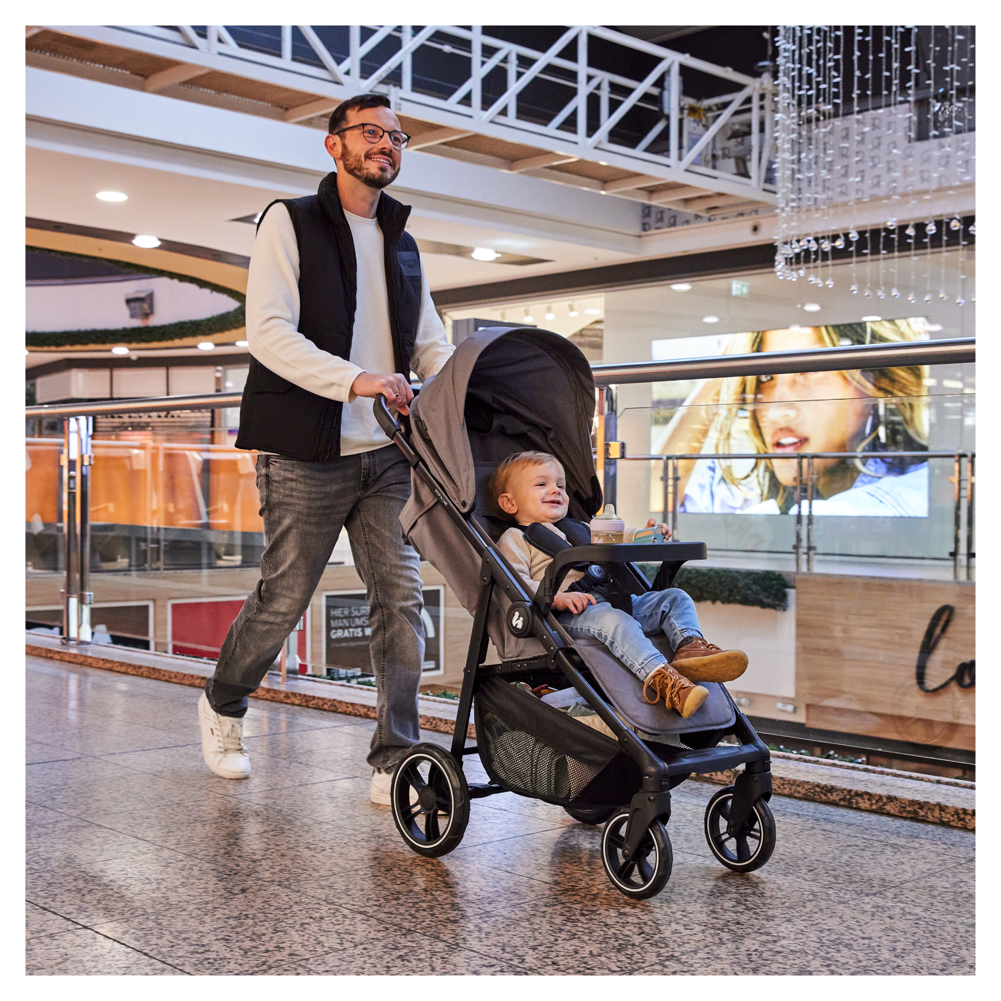 HAUCK Shop N Care Stroller - Grey