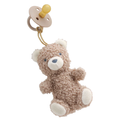 ITZY RITZY Bitzy Pal Natural Rubber Pacifier & Lovey