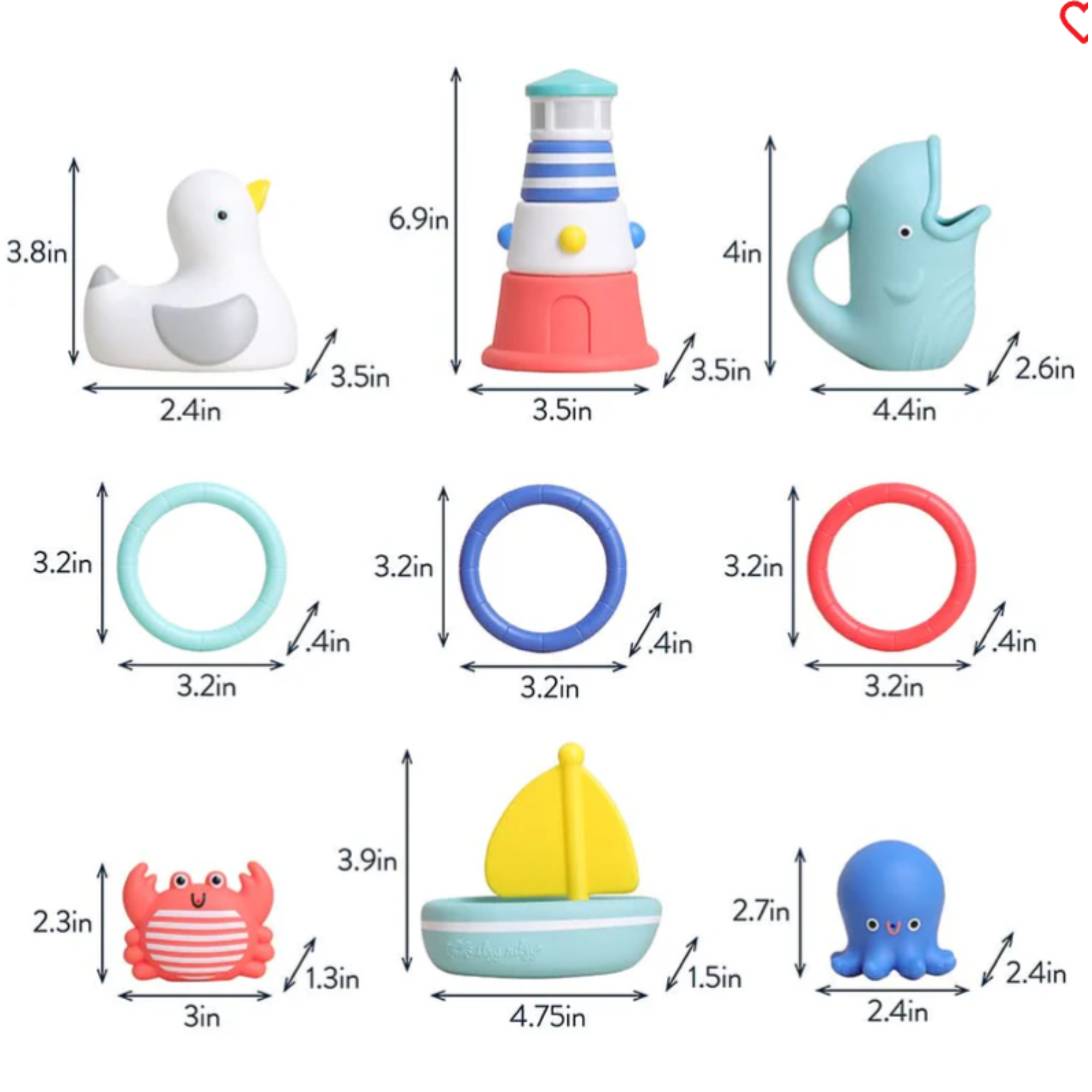 ITZY RITZY Seaside Splash Gift Set