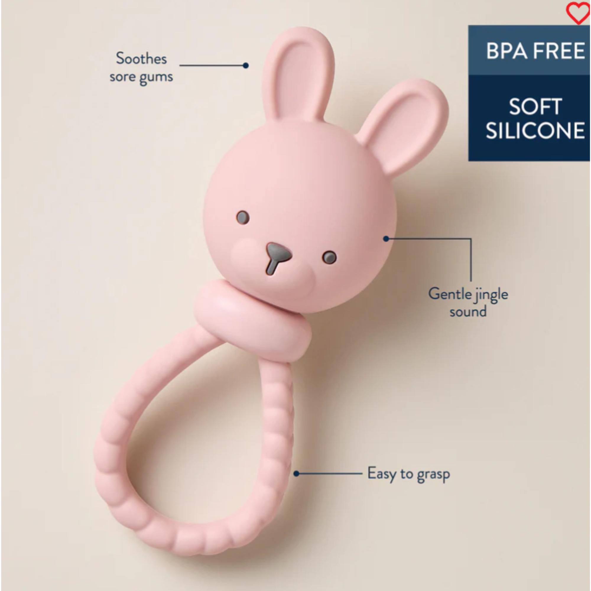 ITZY RITZY Sweetie Rattle