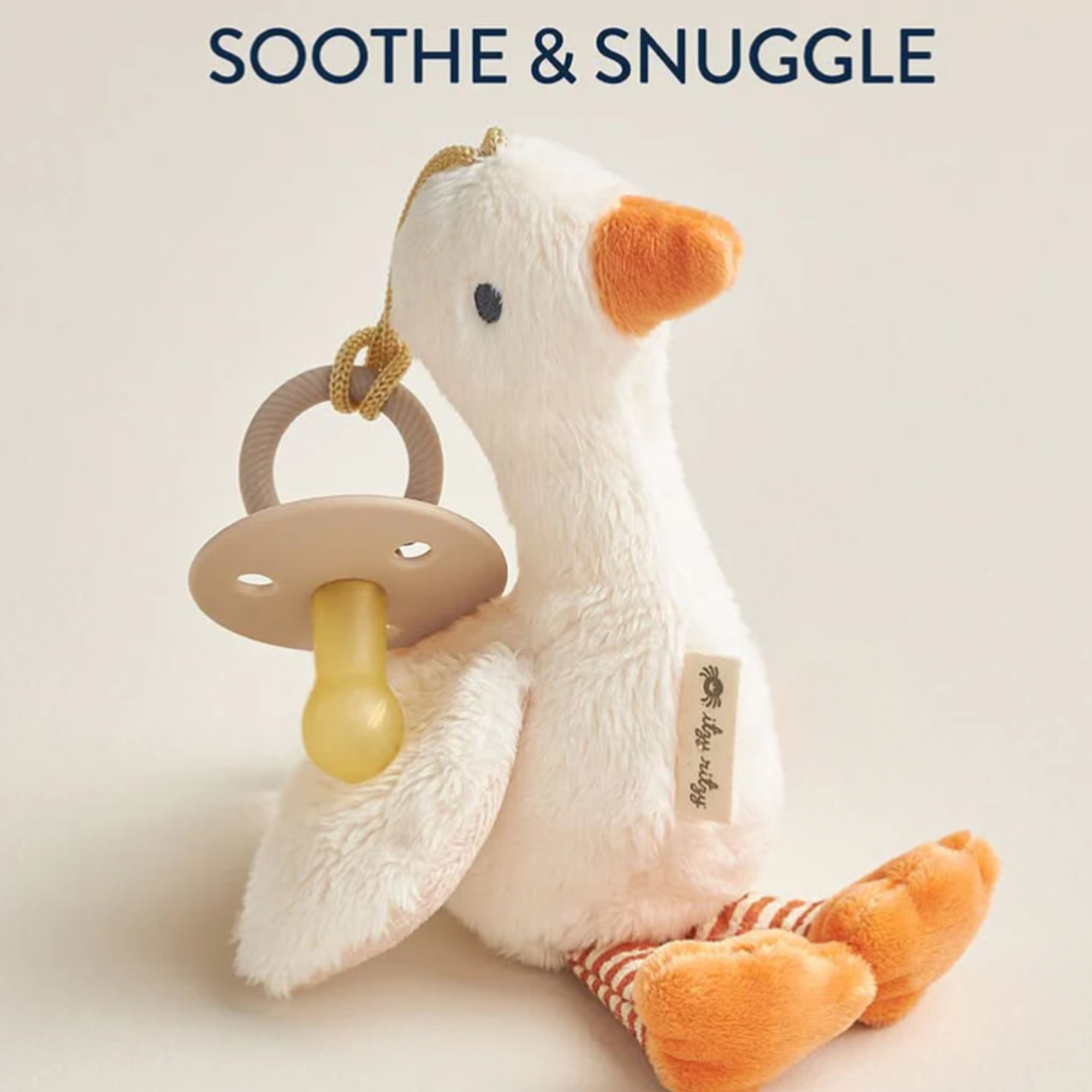 ITZY RITZY Bitzy Pal Natural Rubber Pacifier & Lovey