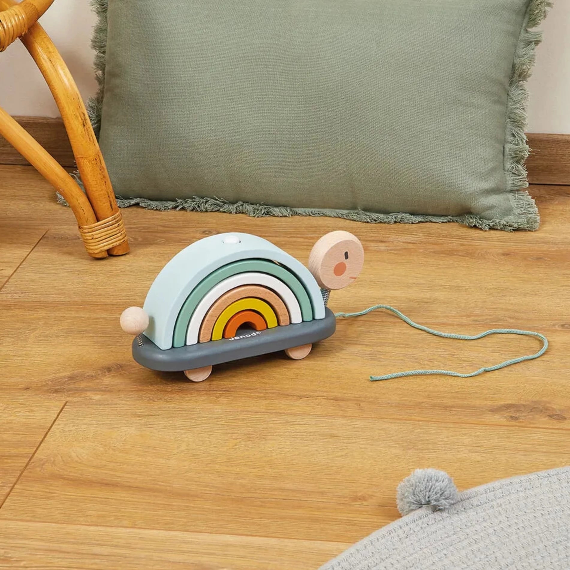 JANOD Sweet Cocoon Tortue Arc-en-ciel