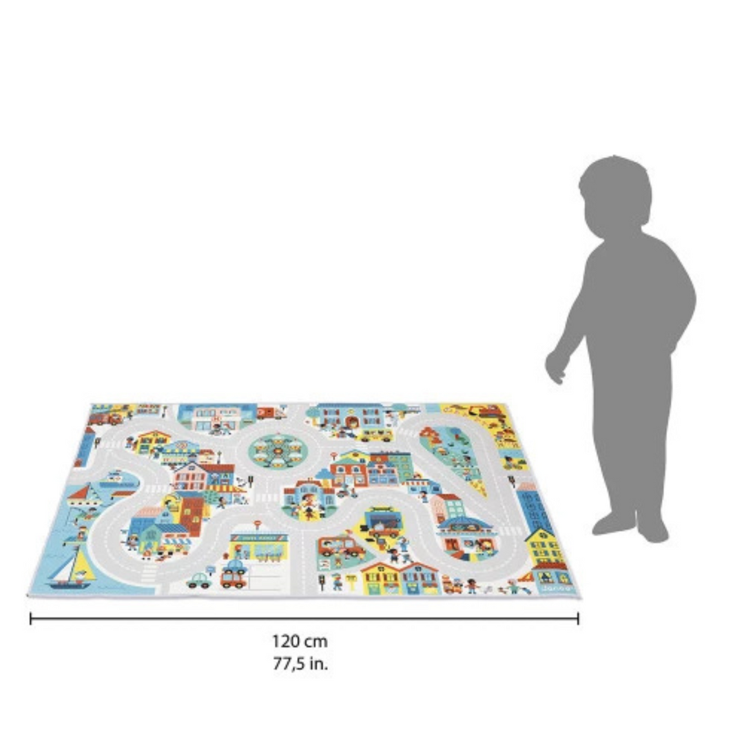 JANOD Cross Roads City Play Mat