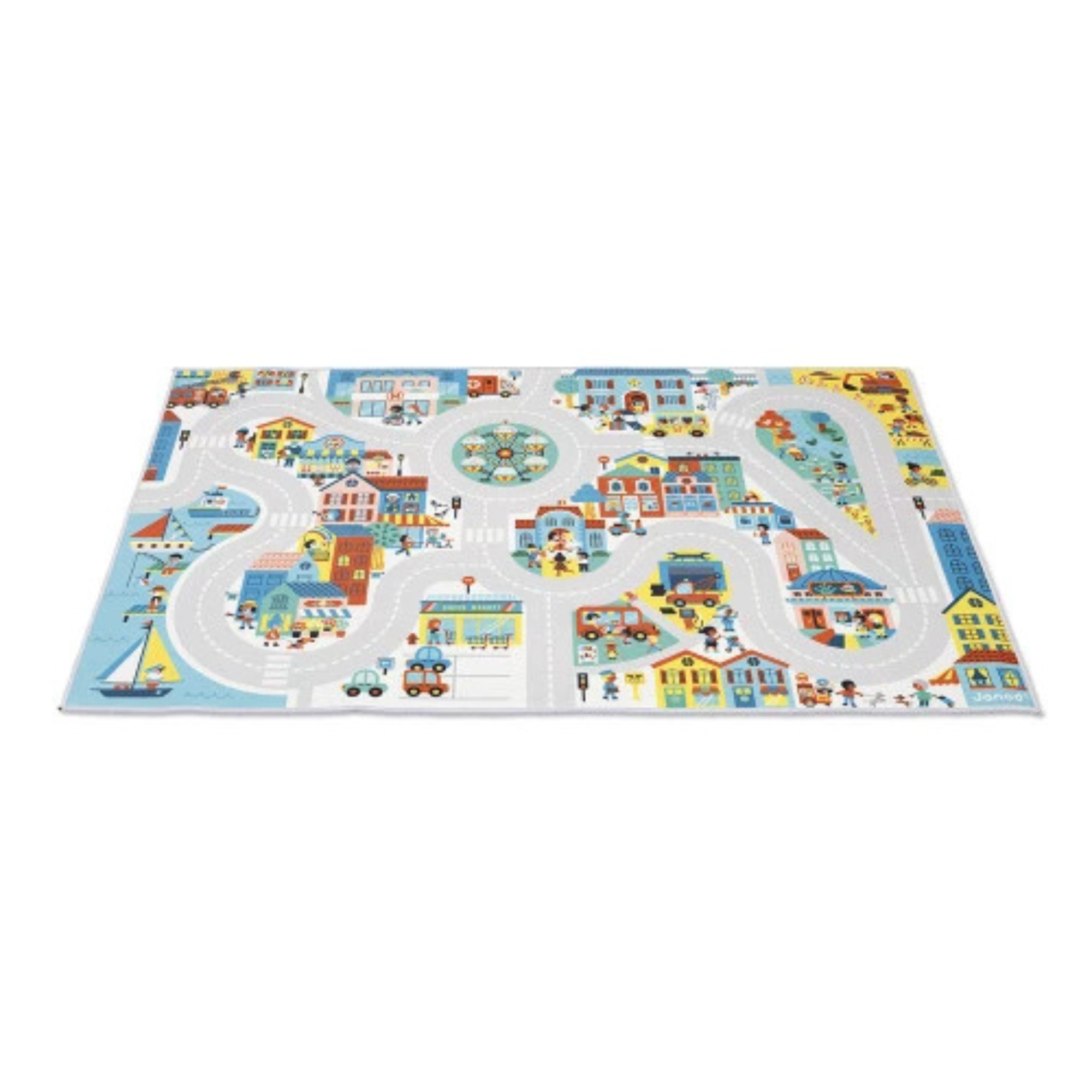 JANOD Cross Roads City Play Mat