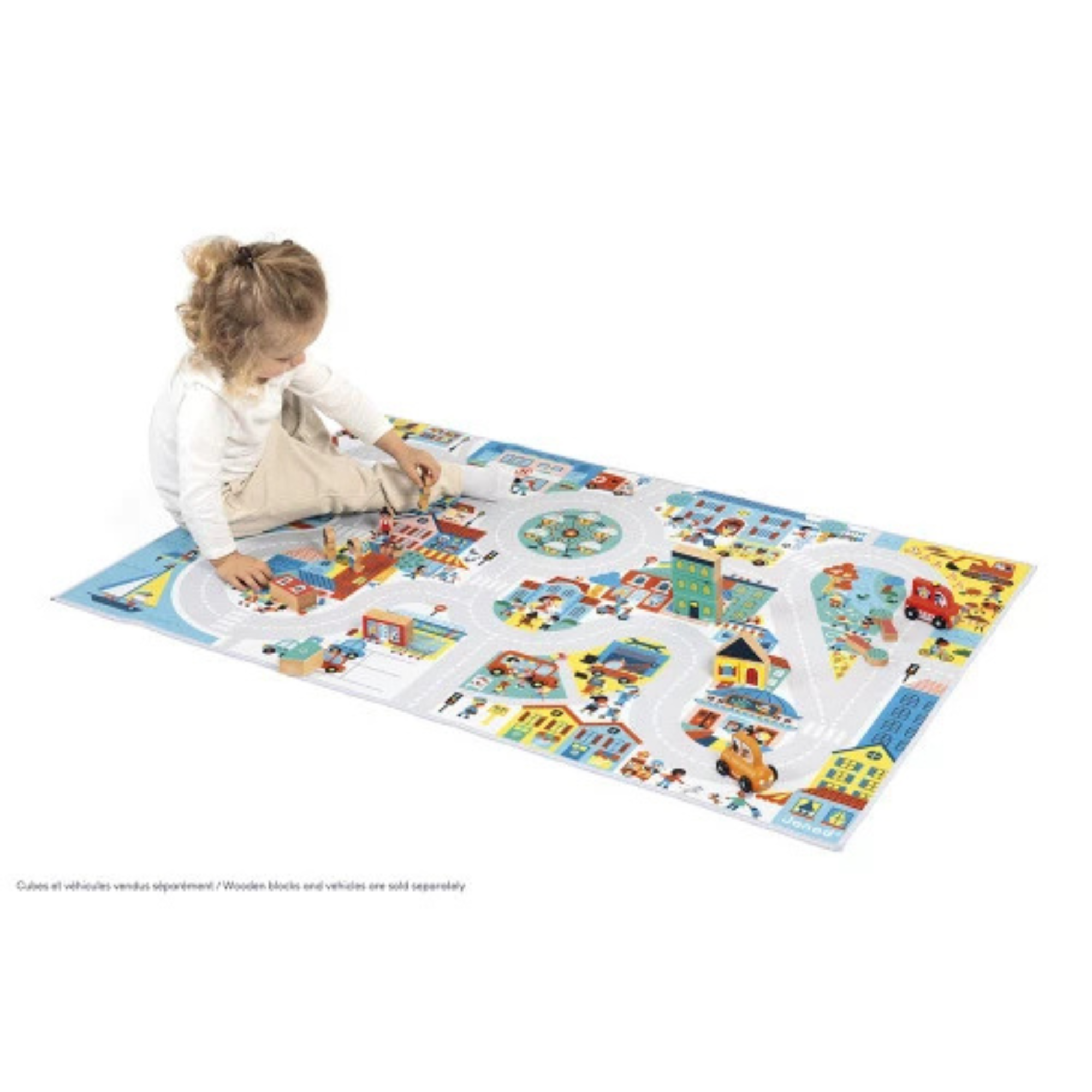 JANOD Cross Roads City Play Mat
