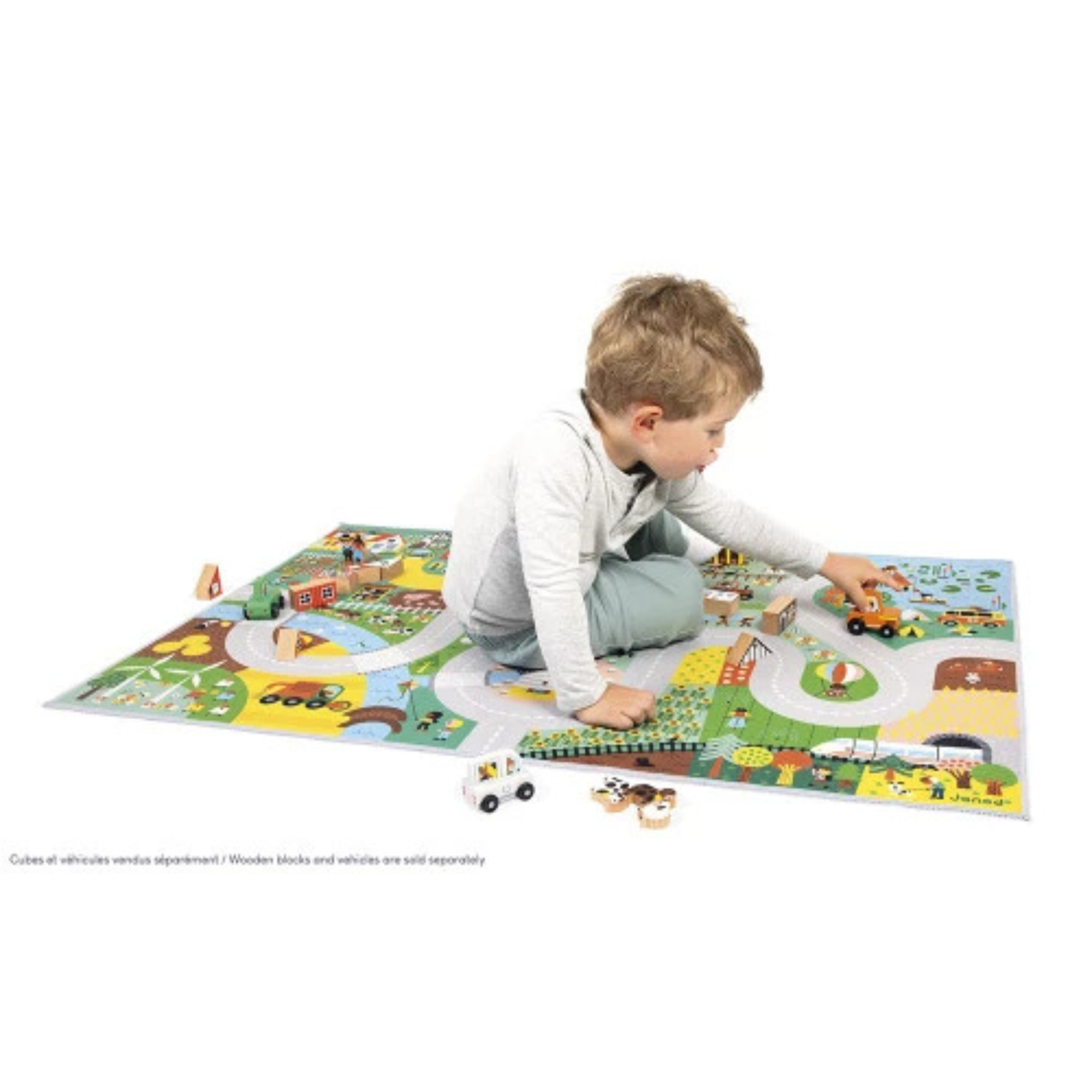 JANOD Cross Roads Countryside Play Mat