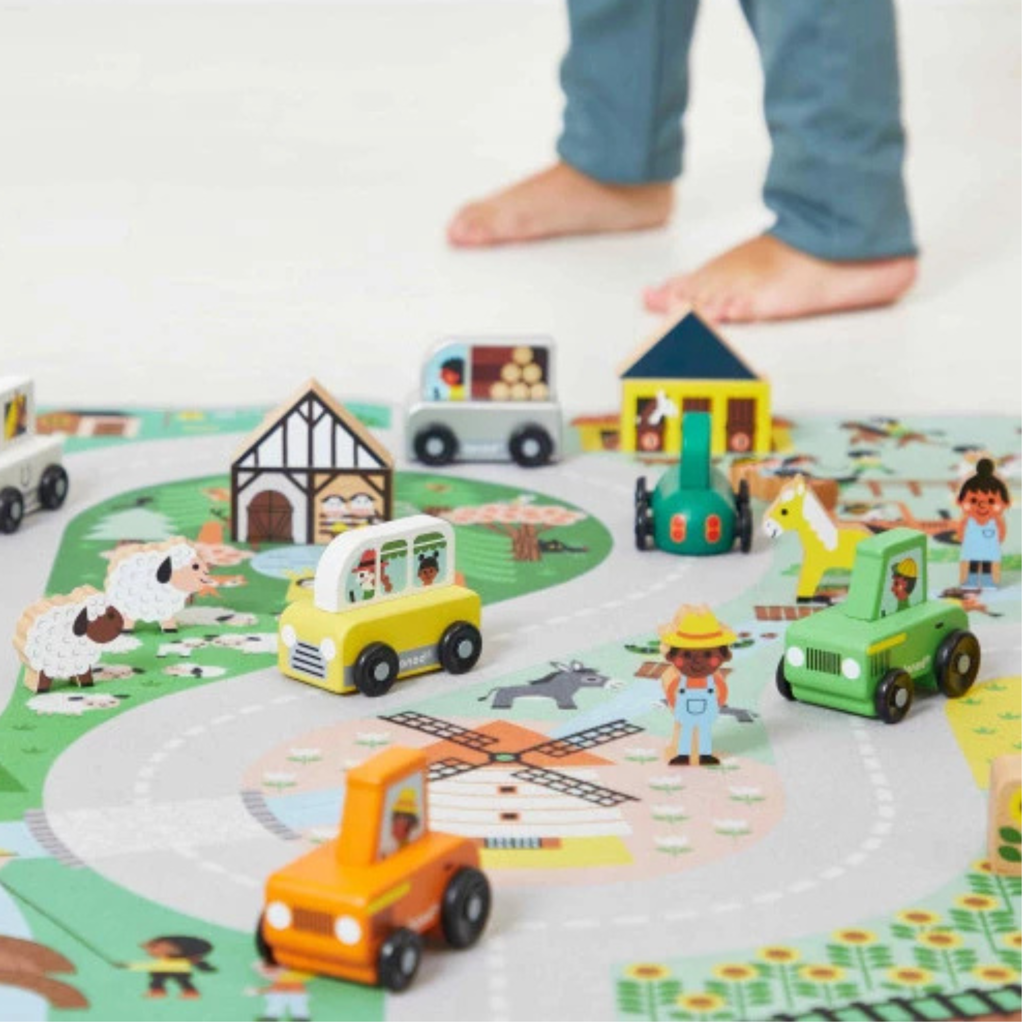 Tracteur vert Cross Roads JANOD