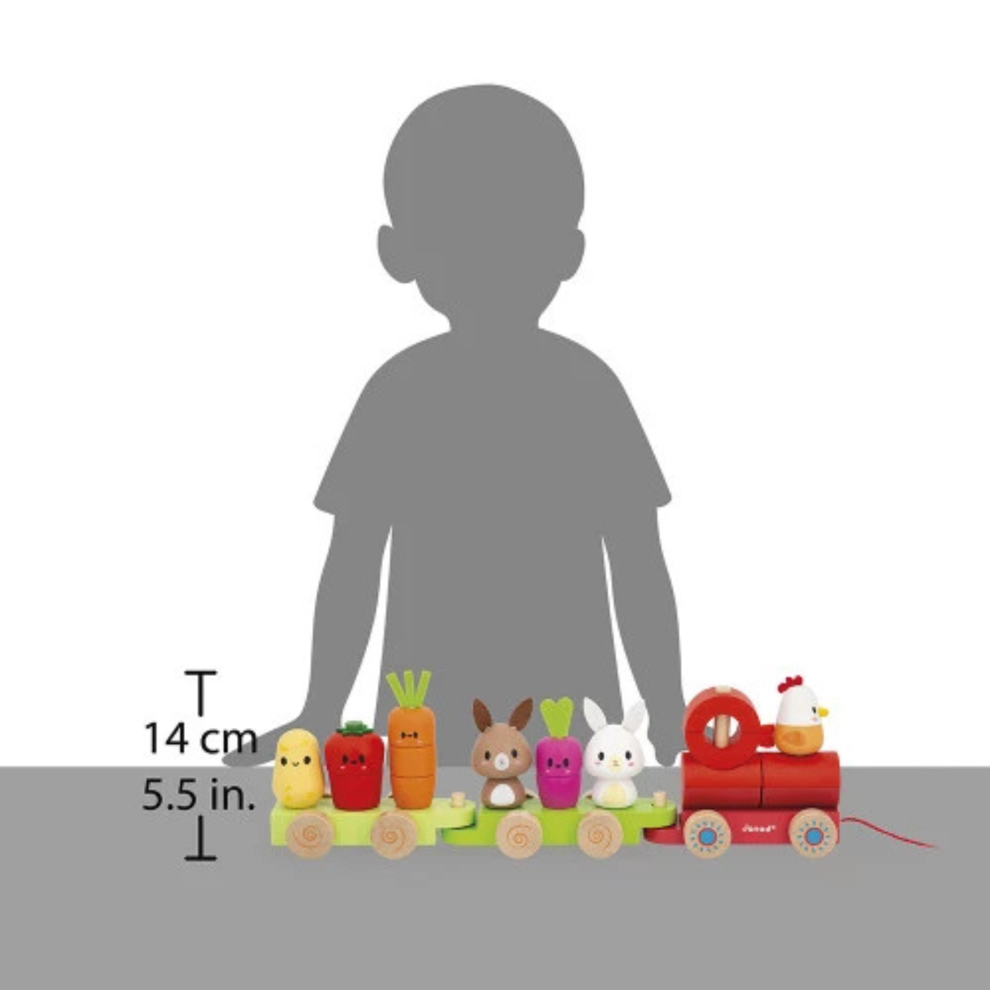 Train à tirer de la ferme JANOD