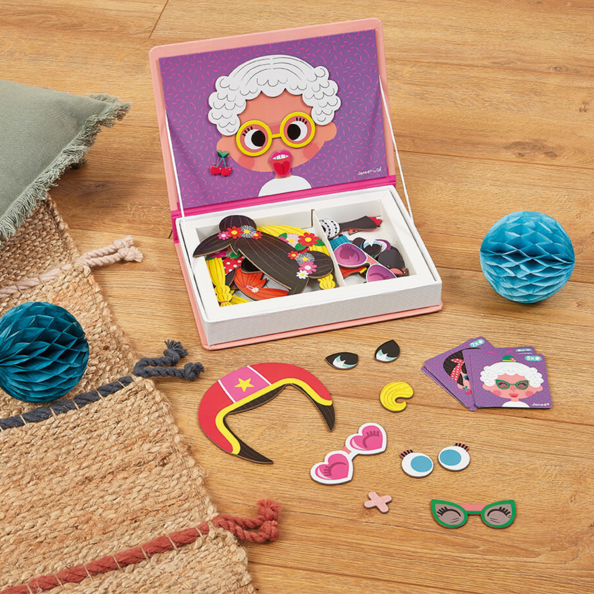 JANOD Magneti'Book - Girl's Crazy Faces