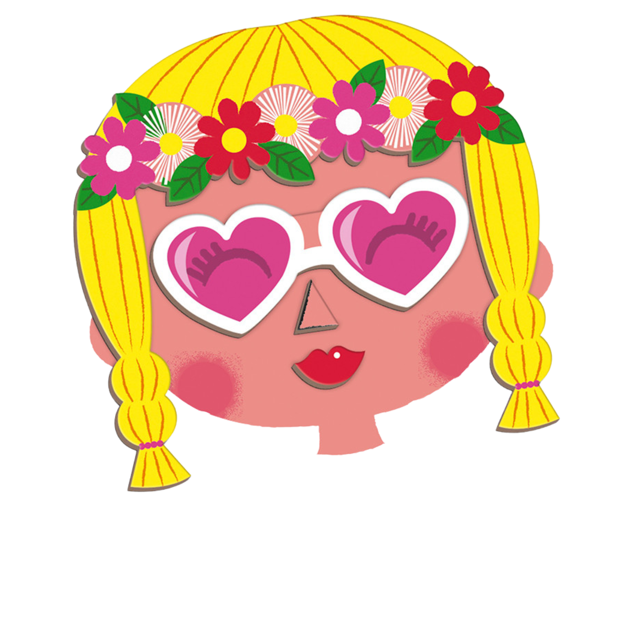 JANOD Magneti'Book - Girl's Crazy Faces