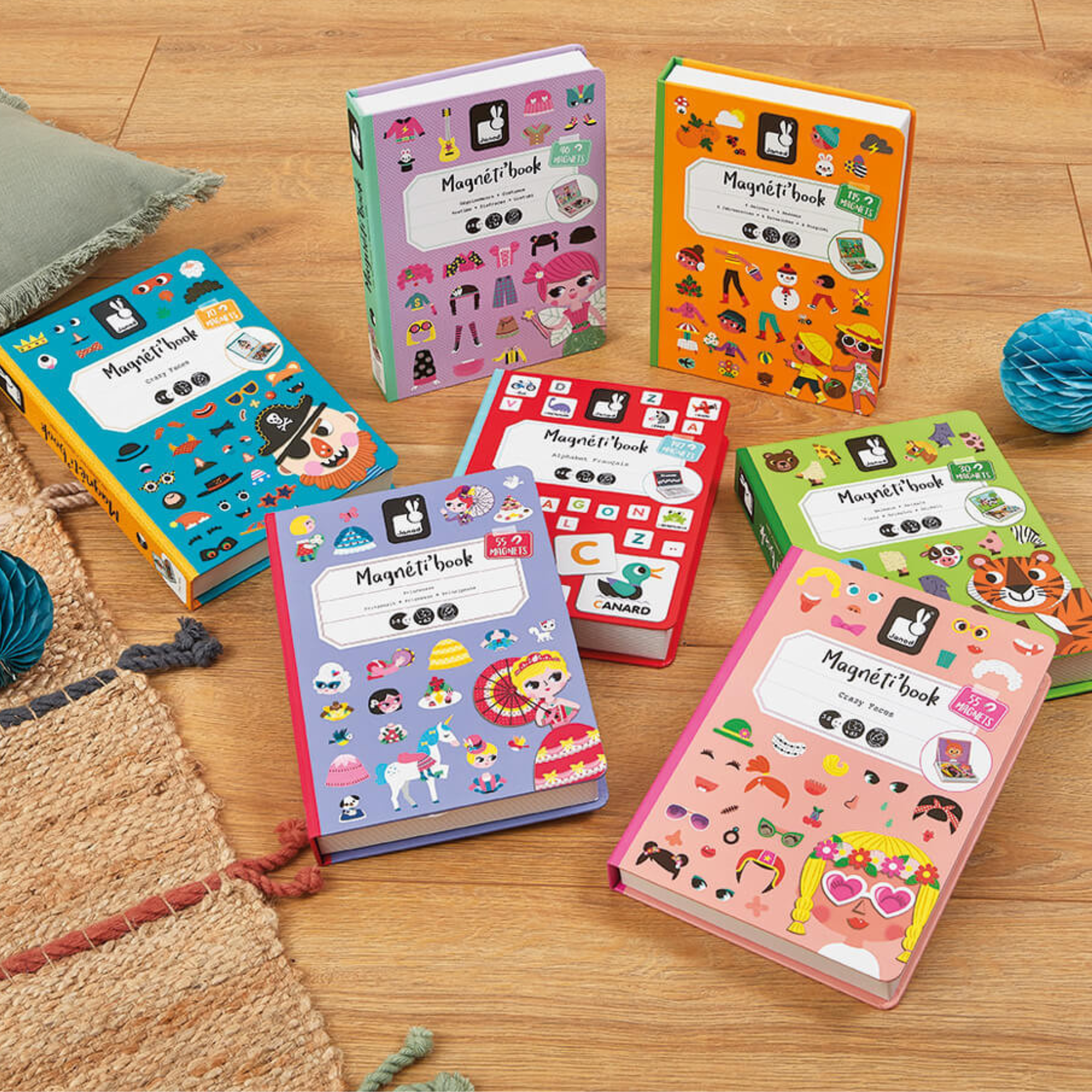 JANOD Magneti'Book - Girl's Crazy Faces