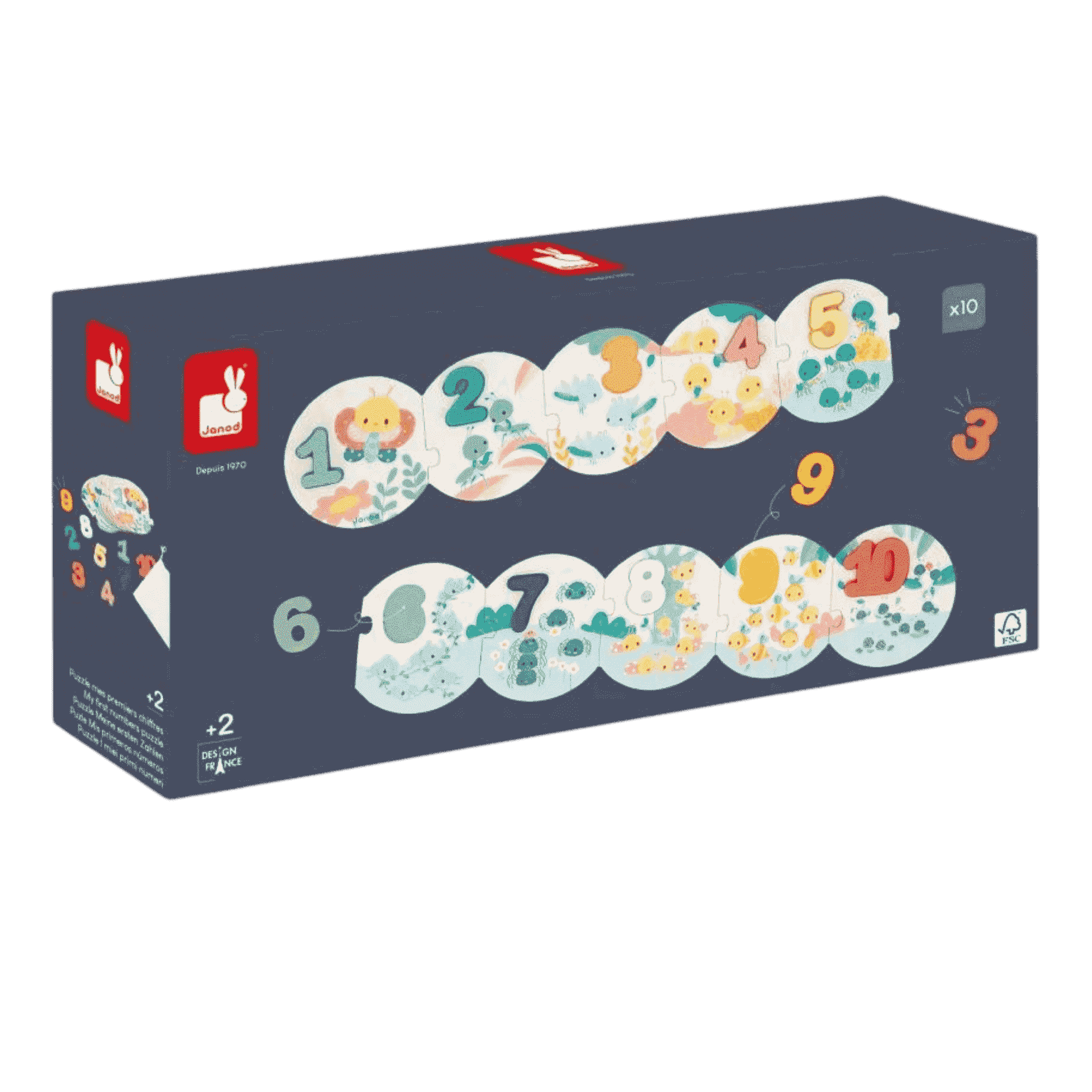 JANOD Pure My First Number Puzzle