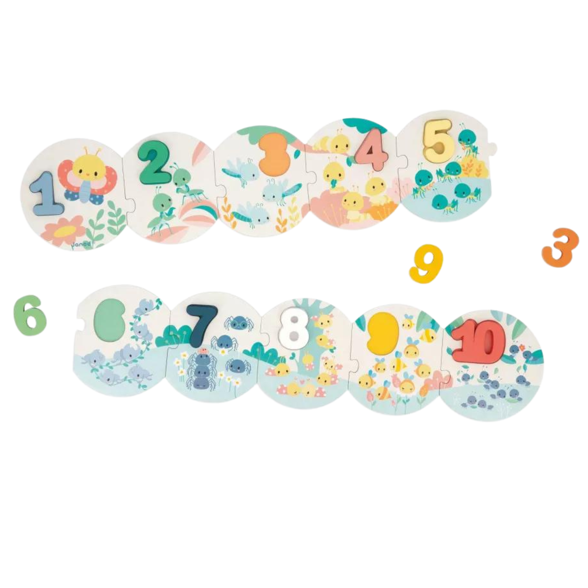 JANOD Pure My First Number Puzzle