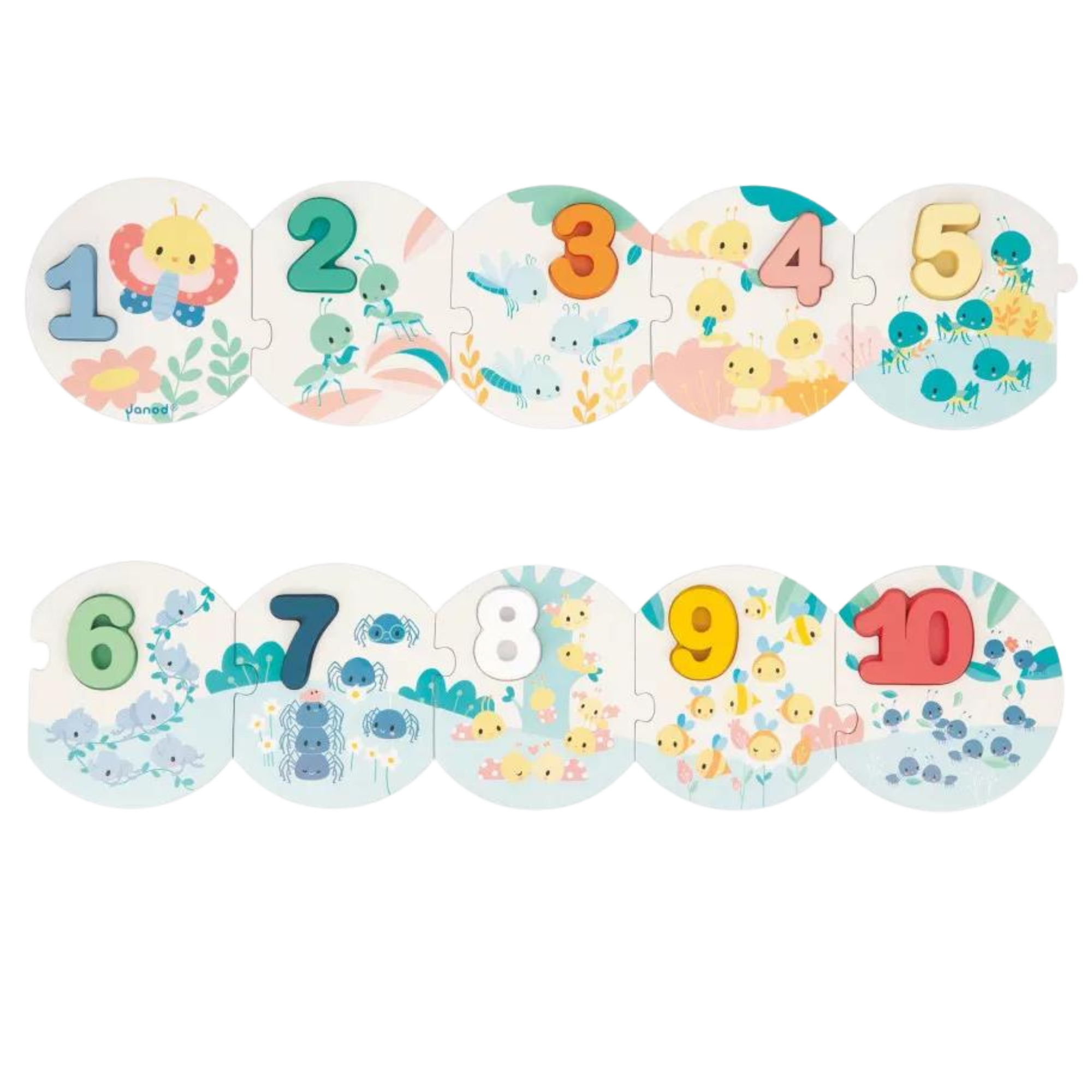 JANOD Pure My First Number Puzzle