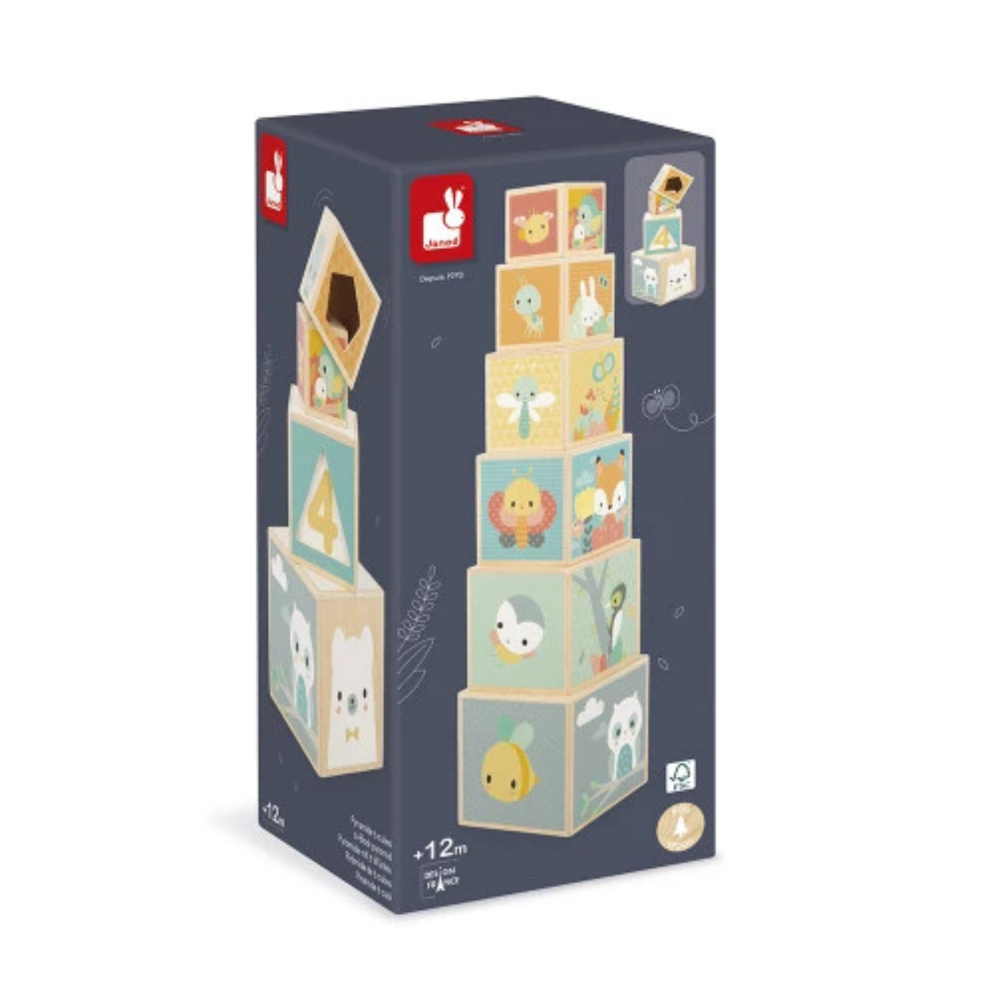 JANOD Pyramid 6 Pure Cubes