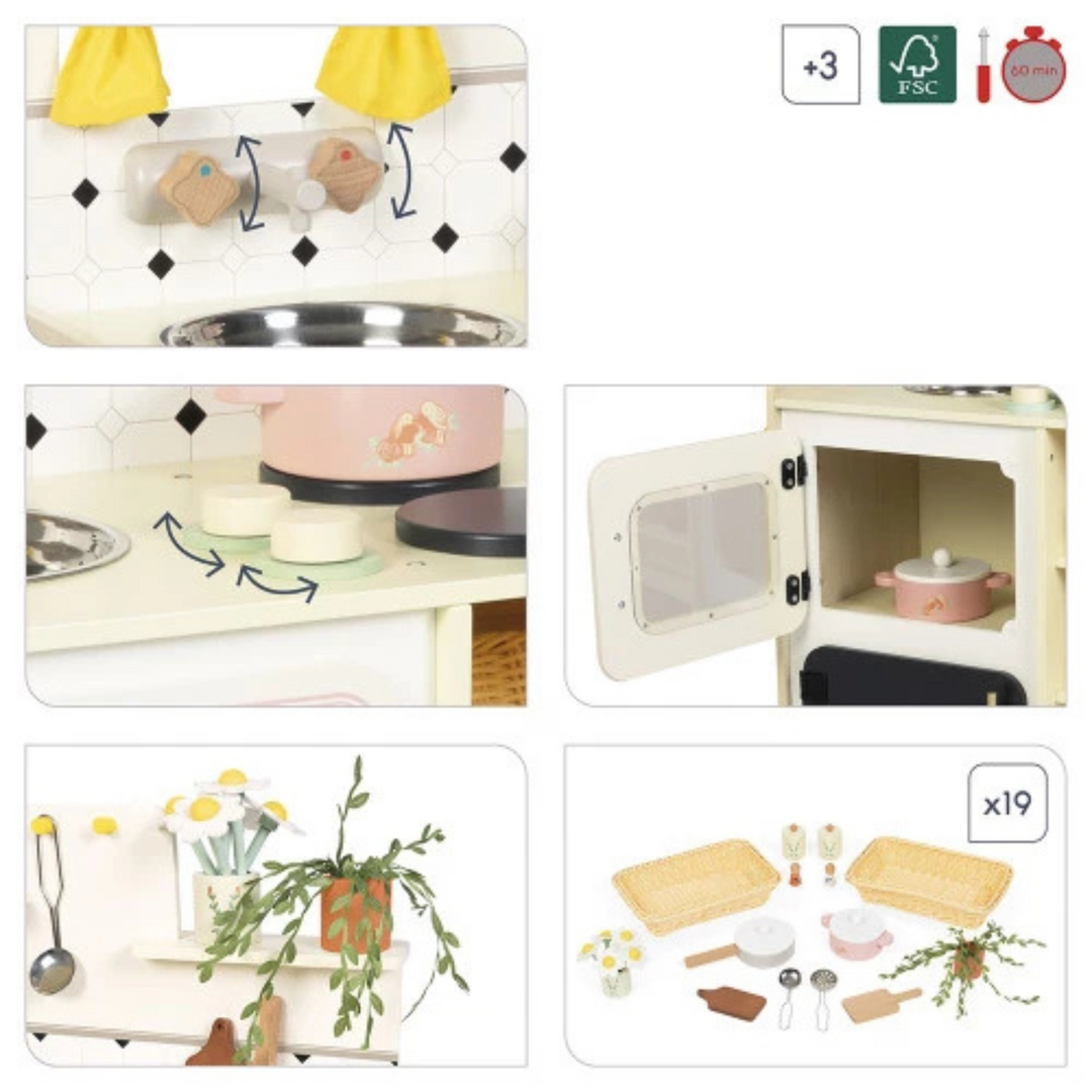 Grande cuisine en bois Shiny Grandma de JANOD