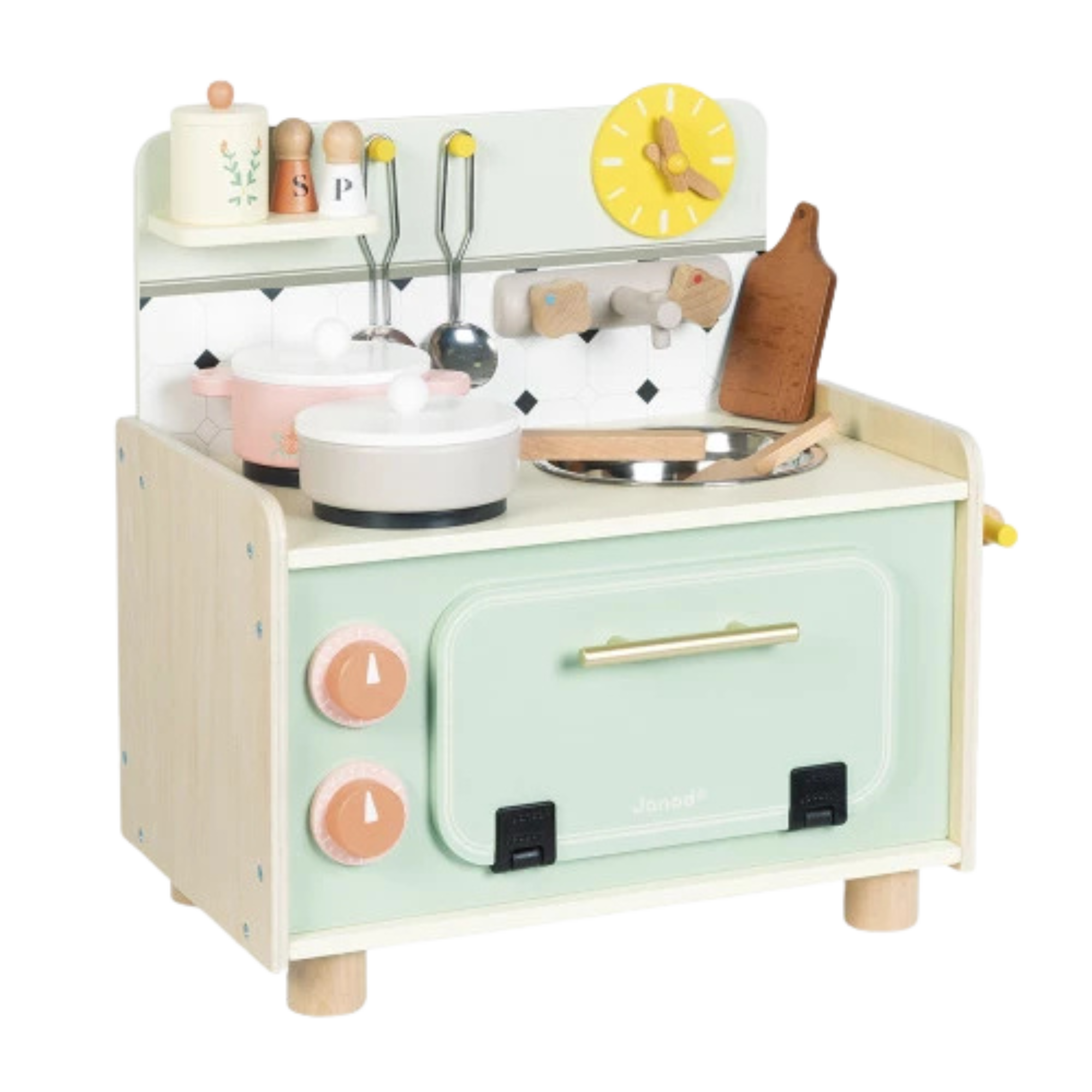 JANOD Shiny Grandma Small Wooden Kitchen