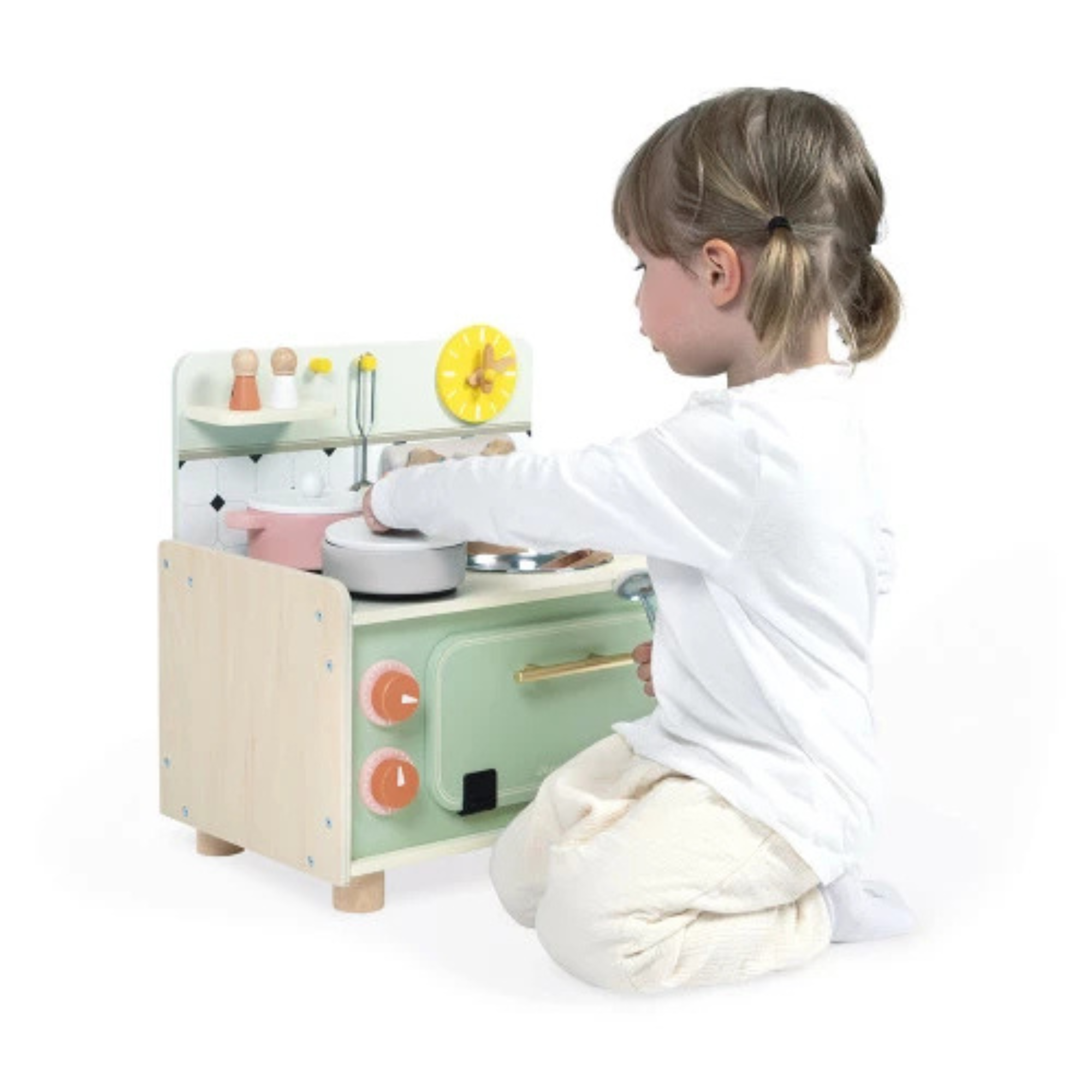 JANOD Shiny Grandma Small Wooden Kitchen