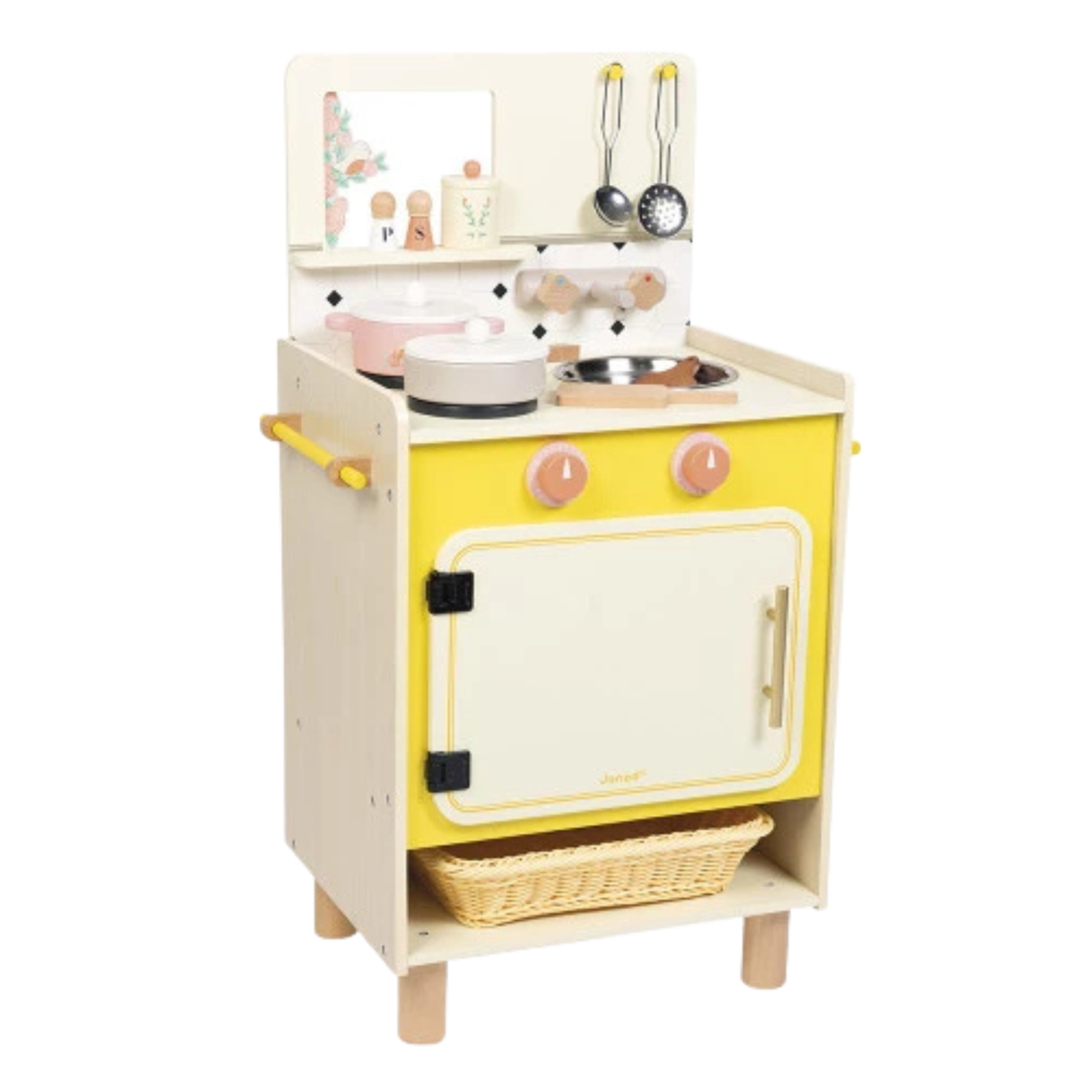 JANOD Shiny Grandma Wooden Kitchen