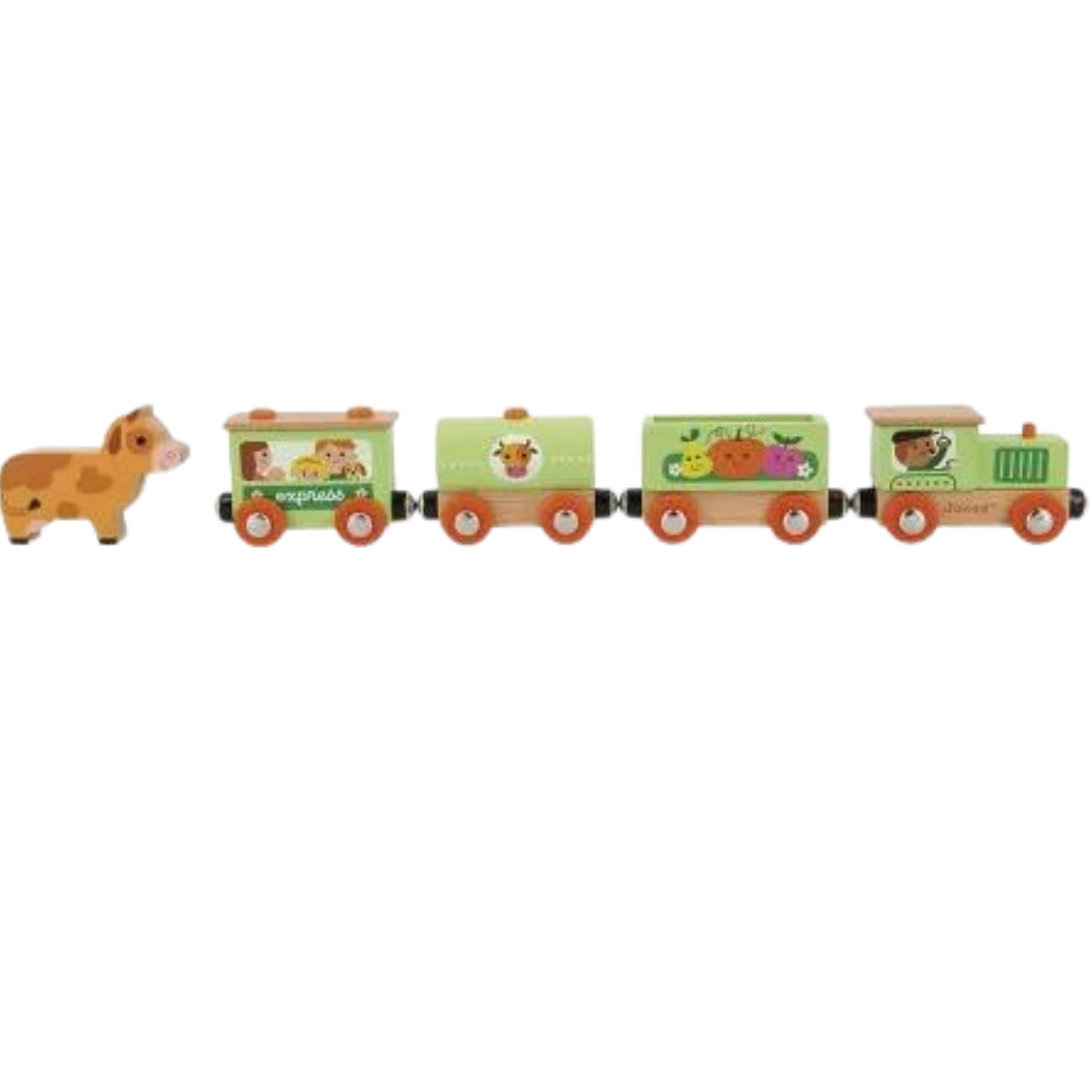 JANOD Story Farm Train With Tracks