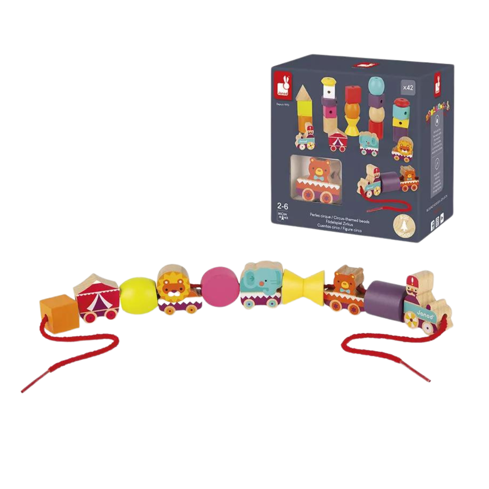 JANOD Stringable Themed Beads