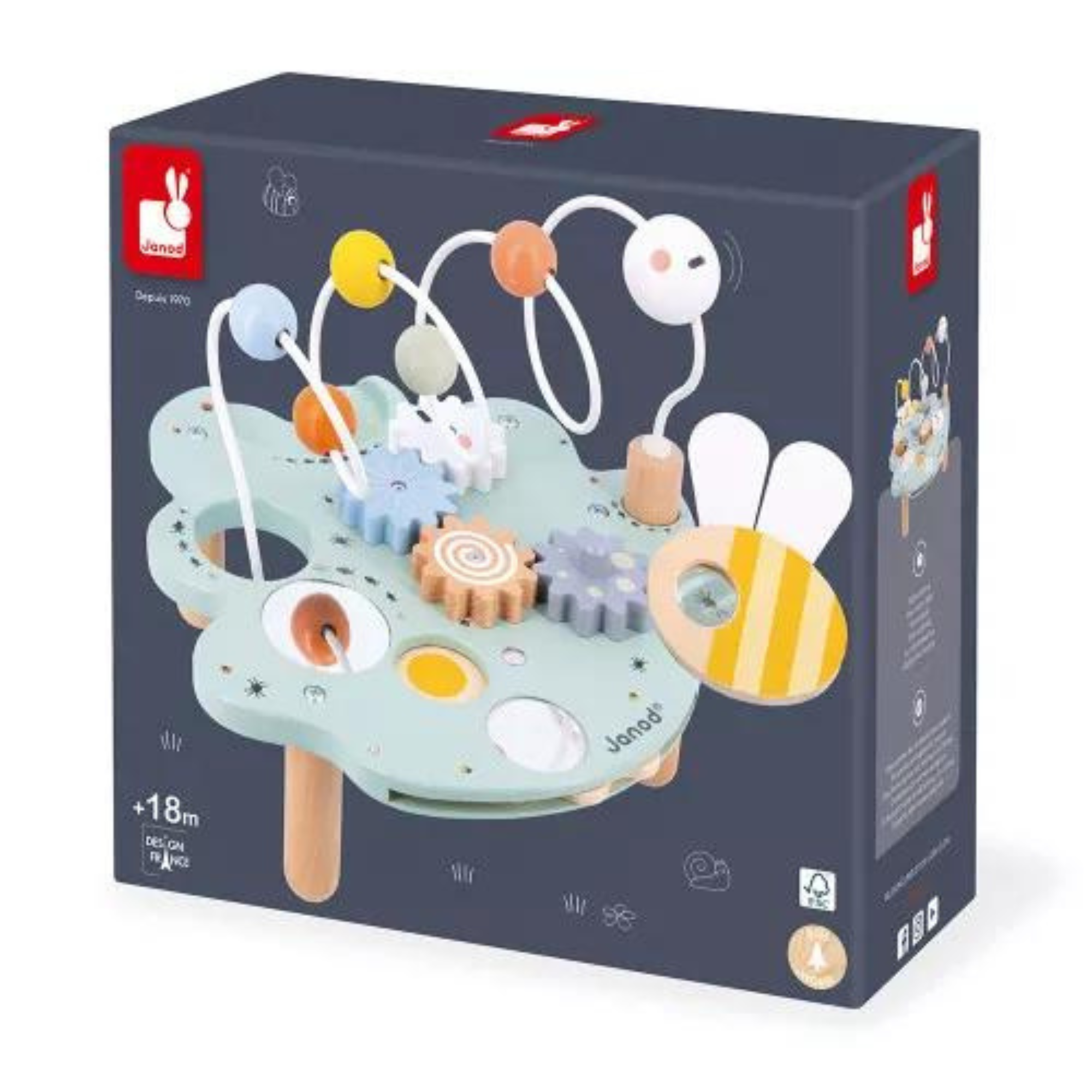 JANOD Sweet Cocoon Activity Leaf