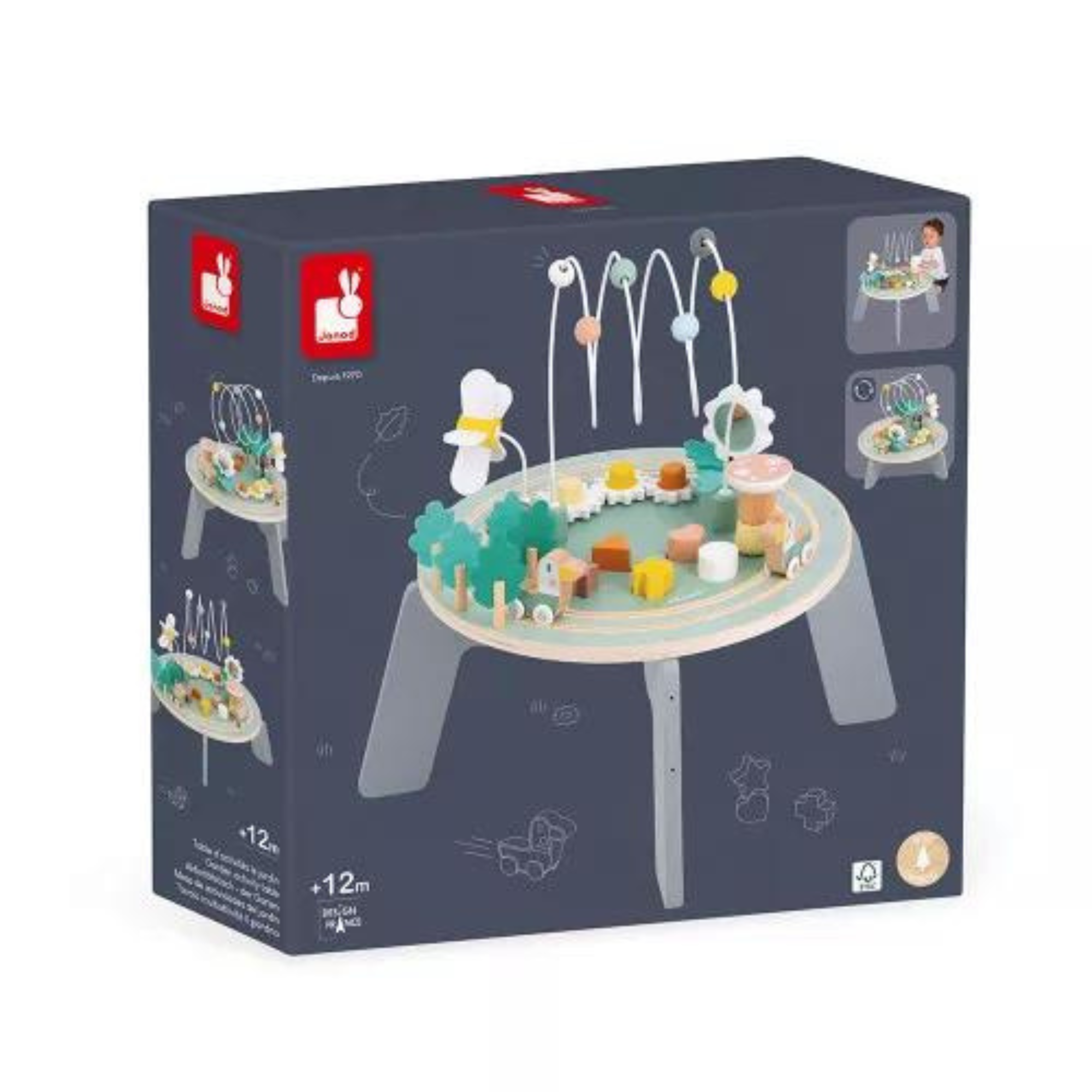 JANOD Sweet Cocoon Garden Activity Table