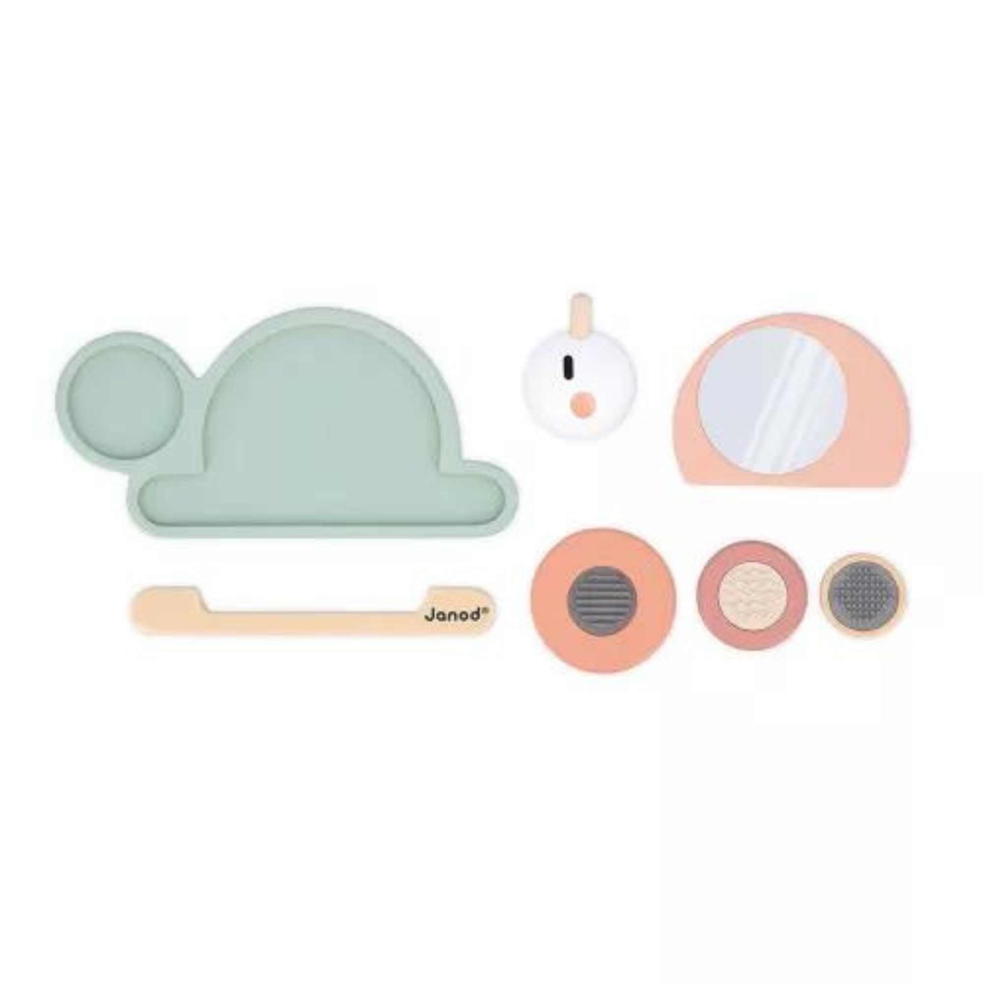 Escargot sensoriel empilable Sweet Cocoon de JANOD