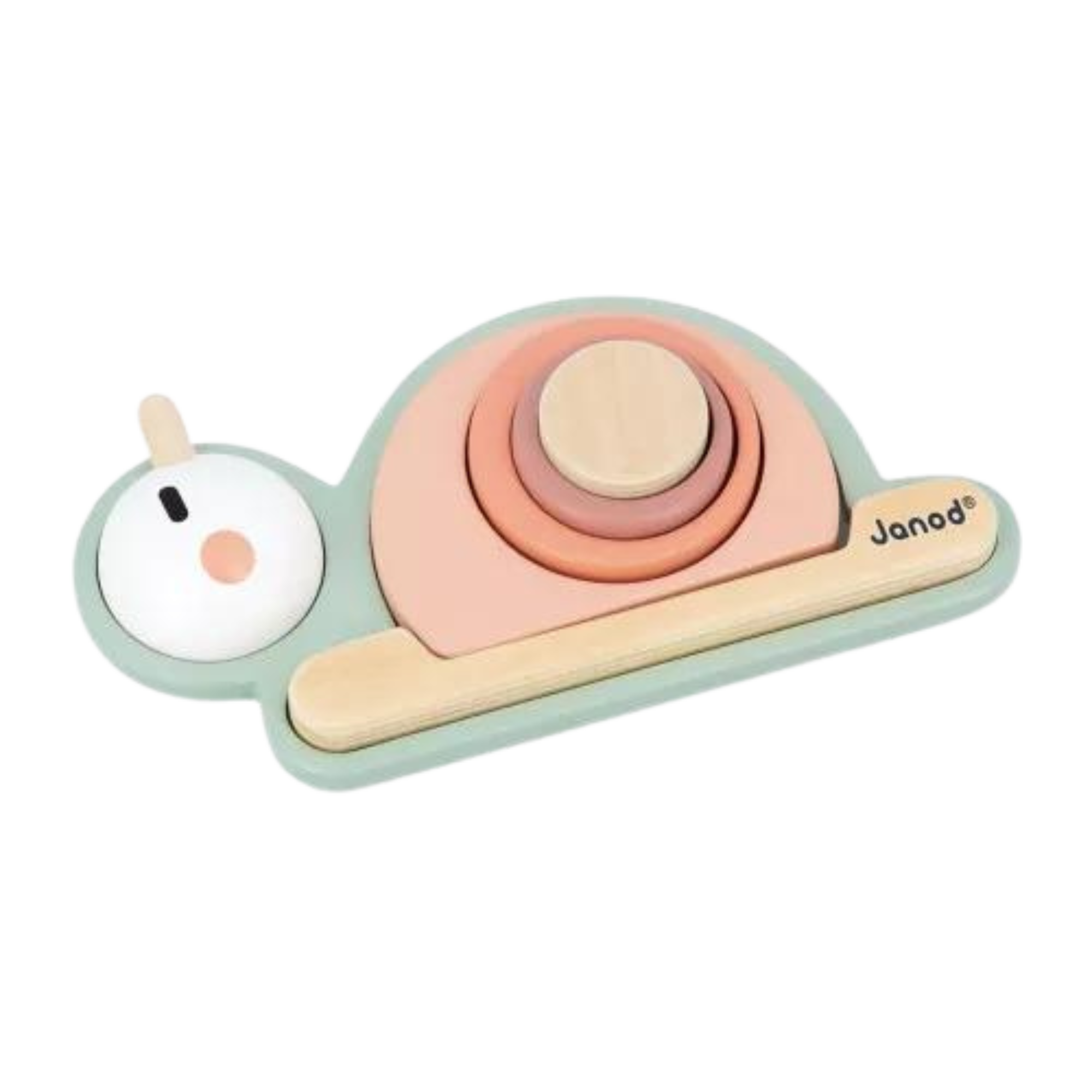 Escargot sensoriel empilable Sweet Cocoon de JANOD