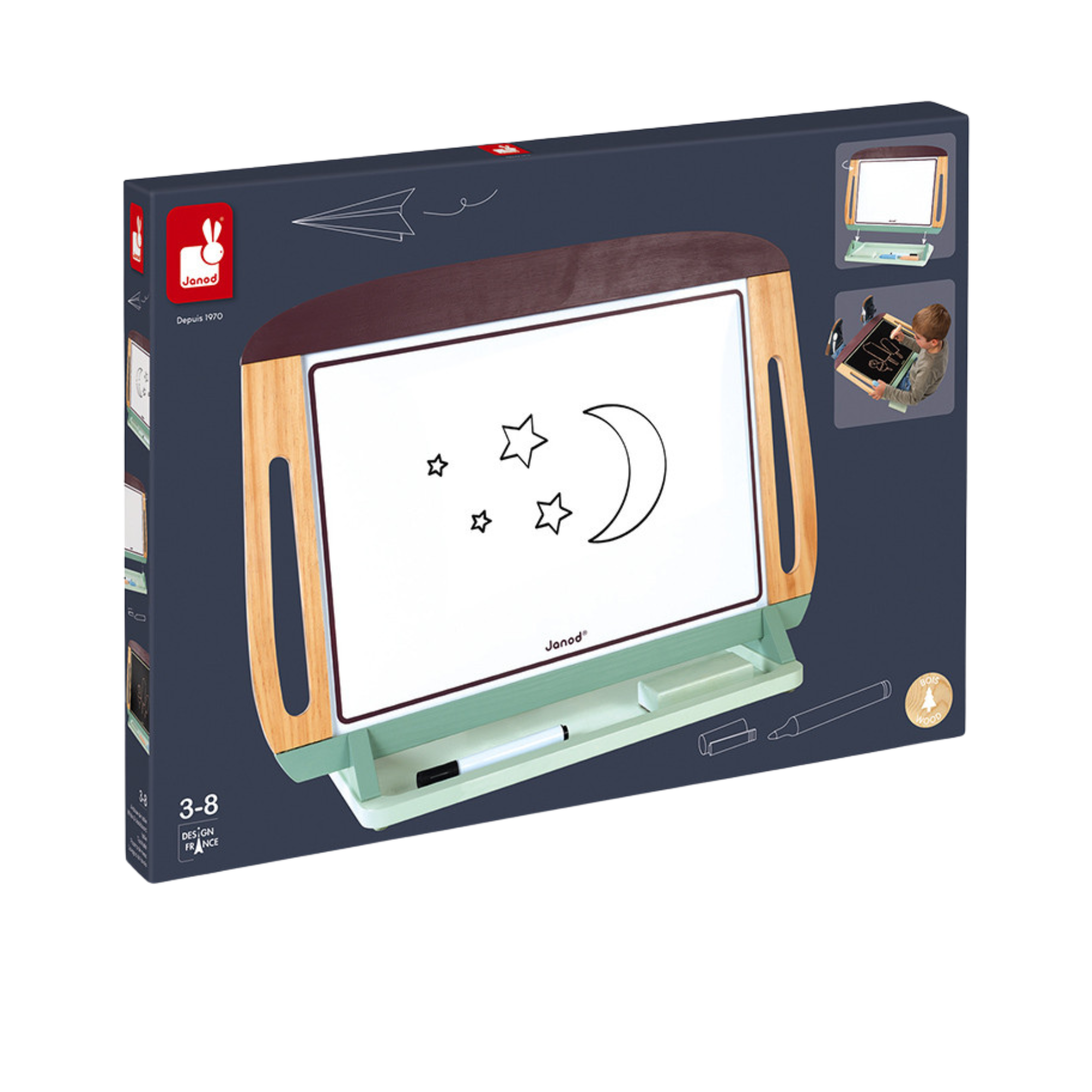 JANOD White & Blackboard Tablet