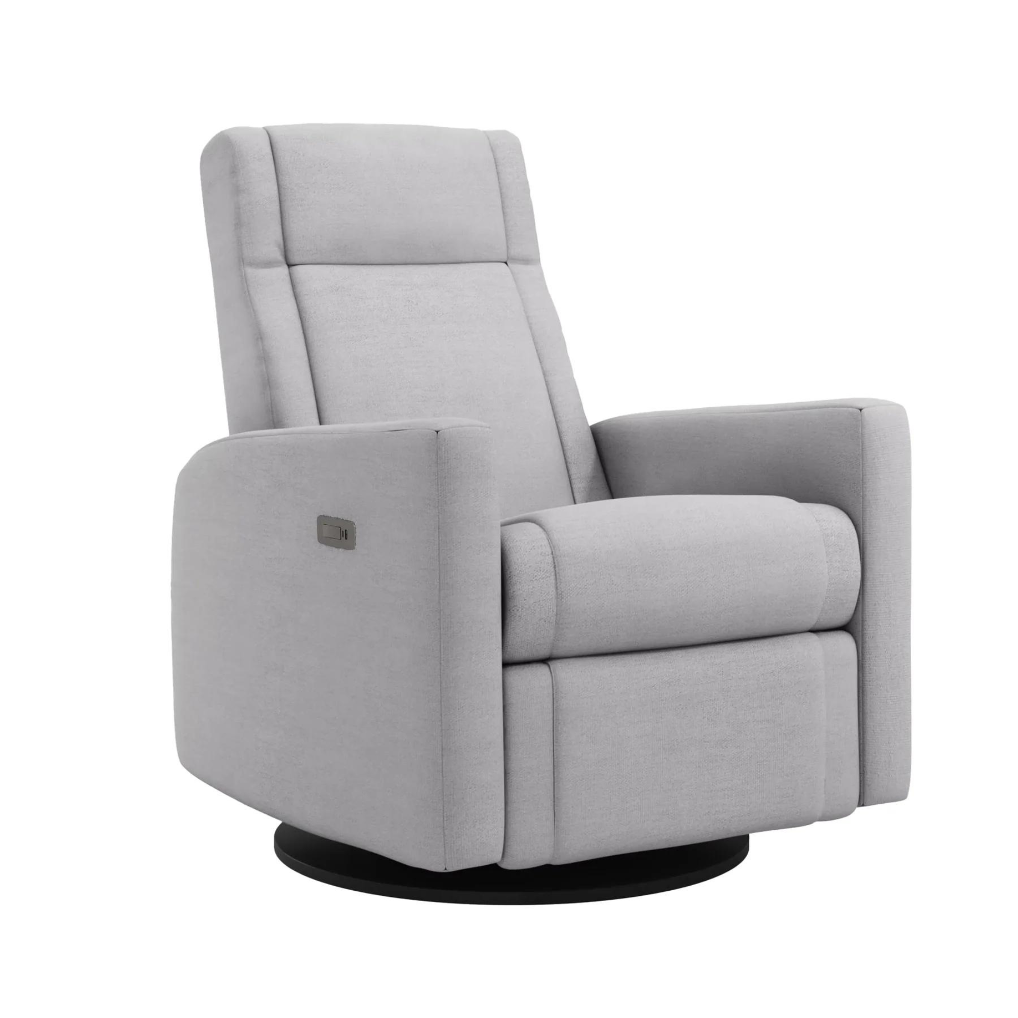 JAYMAR Nelly Swivel Motorized Glider & Recliner with footrest