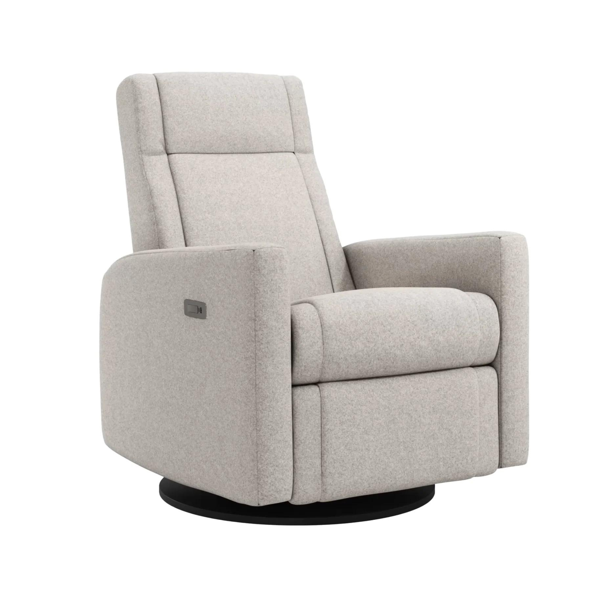JAYMAR Nelly Swivel Motorized Glider & Recliner with footrest