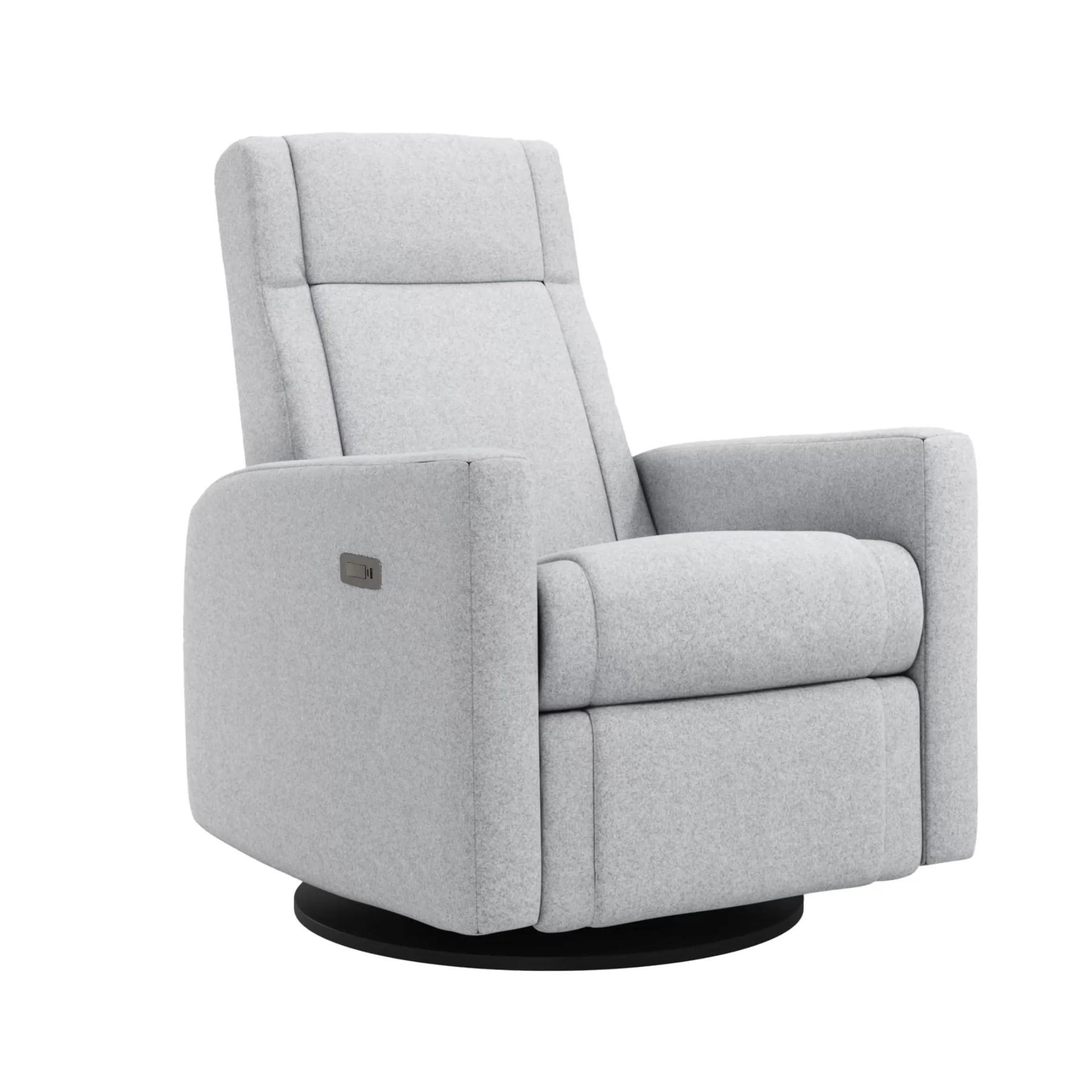 JAYMAR Nelly Swivel Motorized Glider & Recliner with footrest
