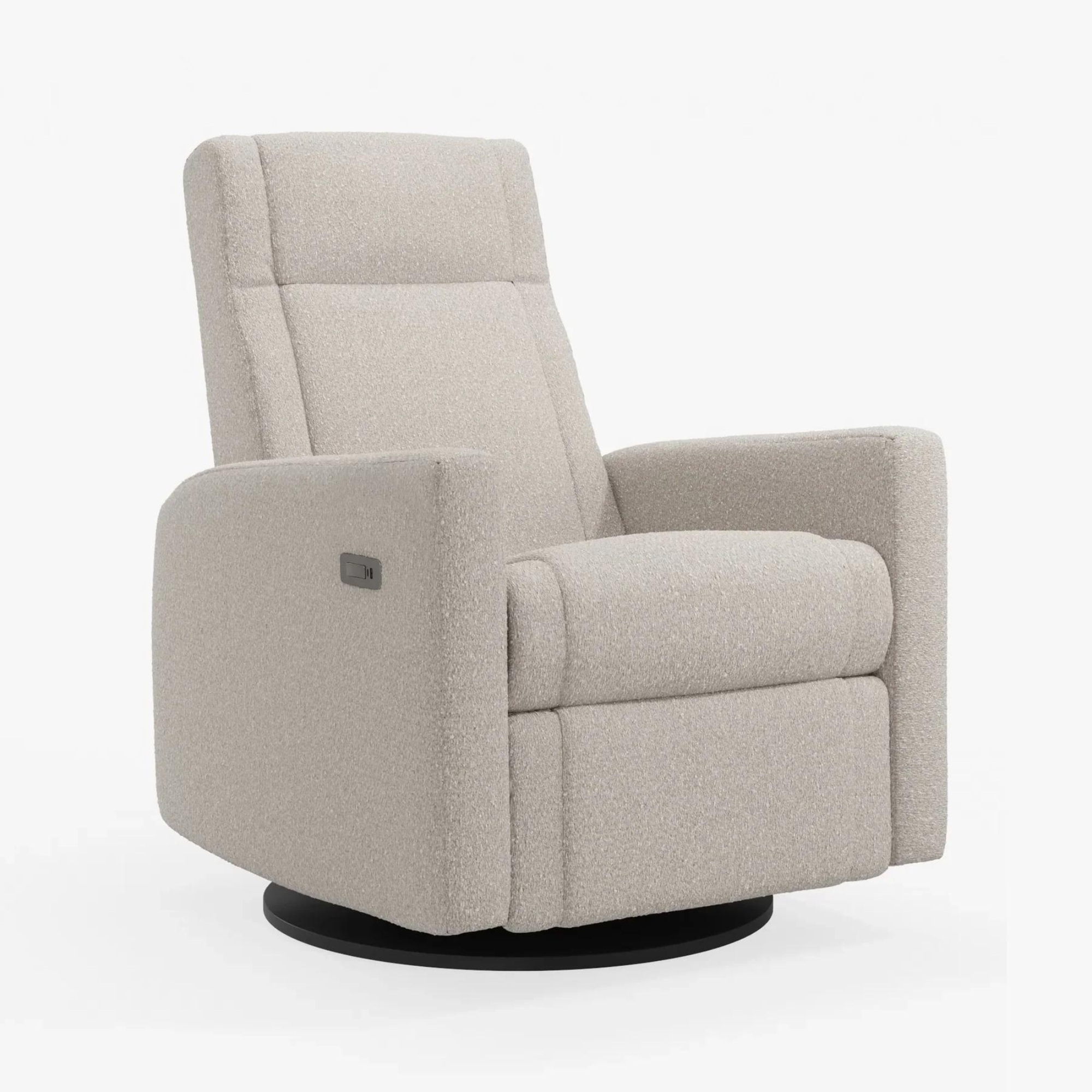 JAYMAR Nelly Swivel Motorized Glider & Recliner with footrest