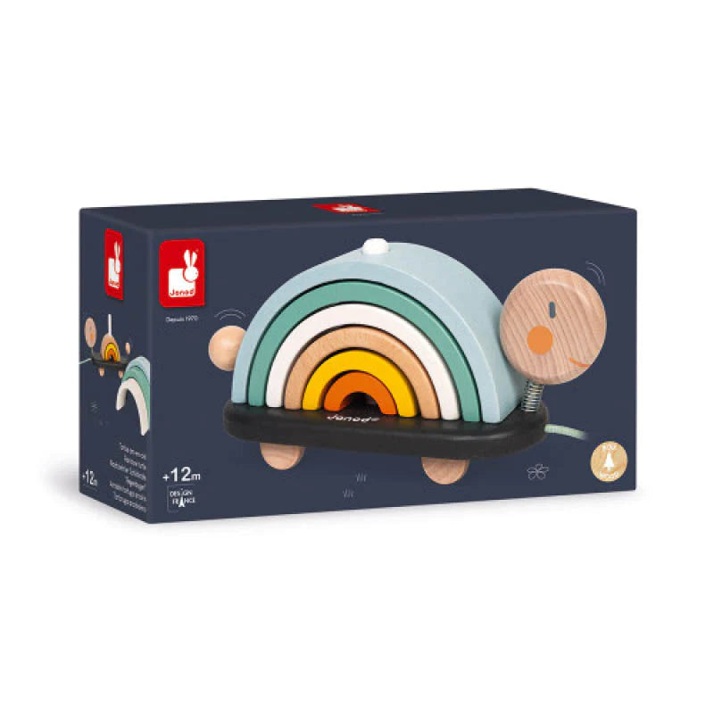 JANOD Sweet Cocoon Tortue Arc-en-ciel