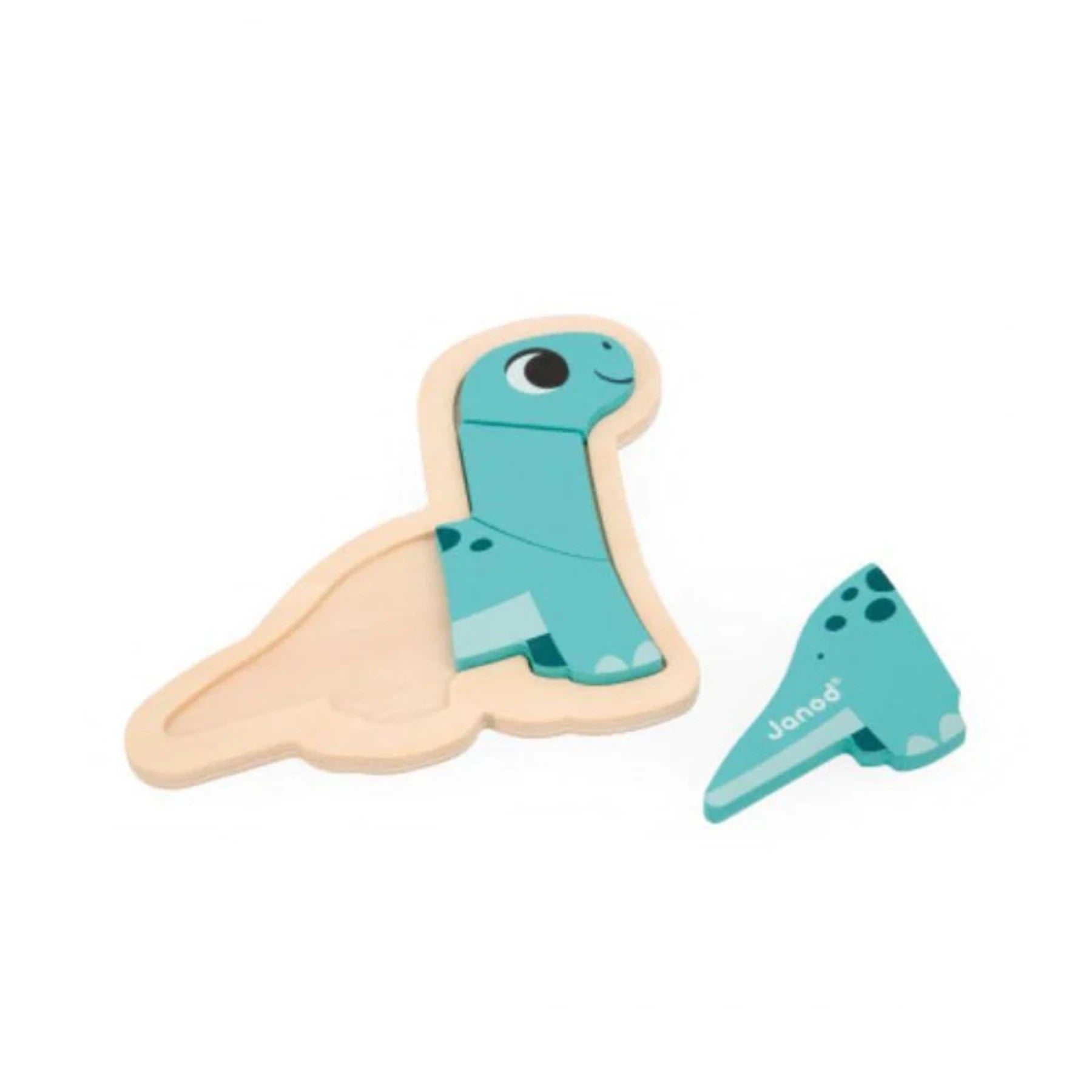 JANOD Dino 4 Puzzles Progressifs