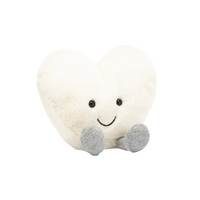 Vignette pour JELLYCAT Amuseable Cream Heart - Small