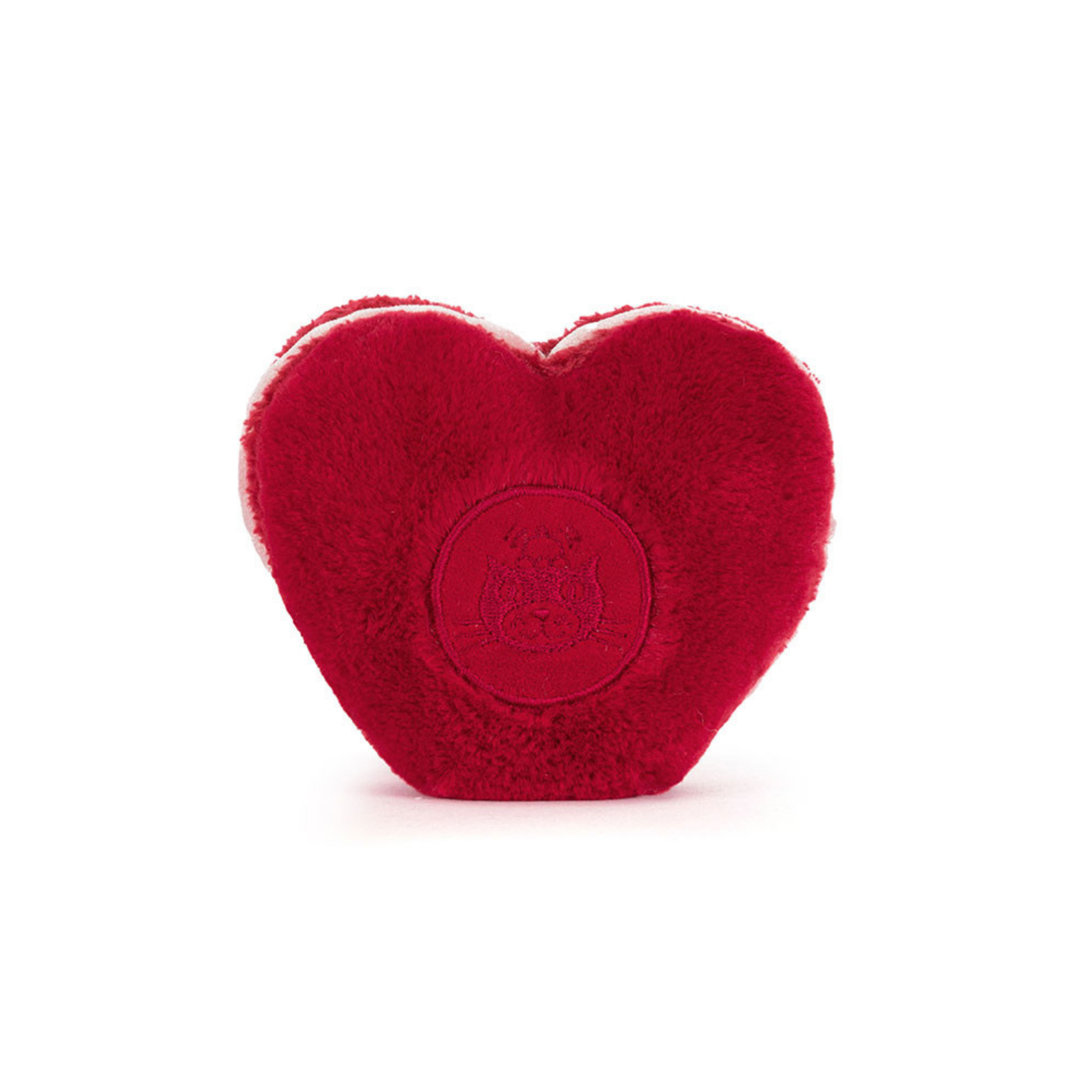 JELLYCAT Amuseables Arlette Heart Macaron - Red