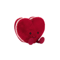 JELLYCAT Amuseables Arlette Macaron Cœur - Rouge