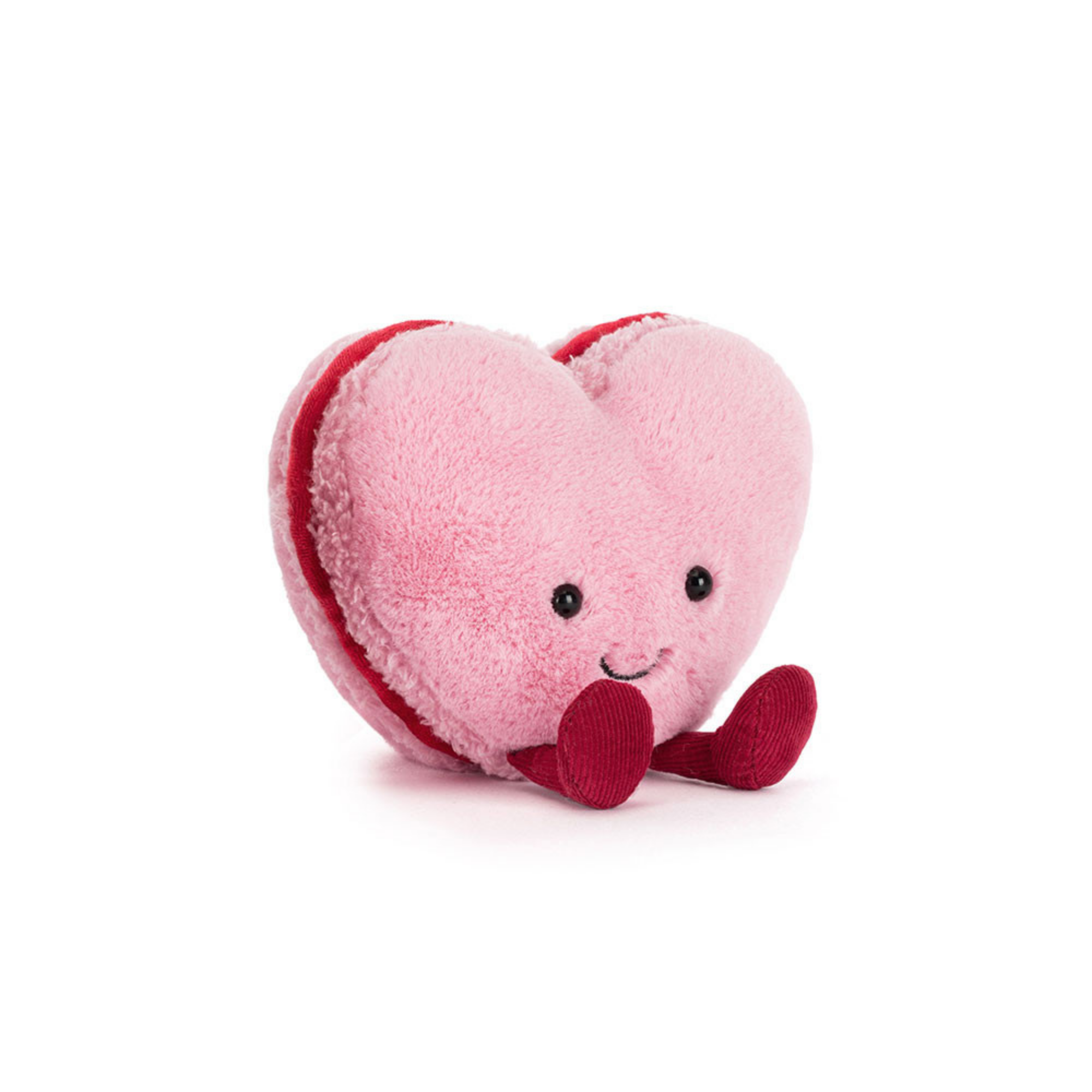 JELLYCAT Amuseables Colette Heart Macaron - Pink