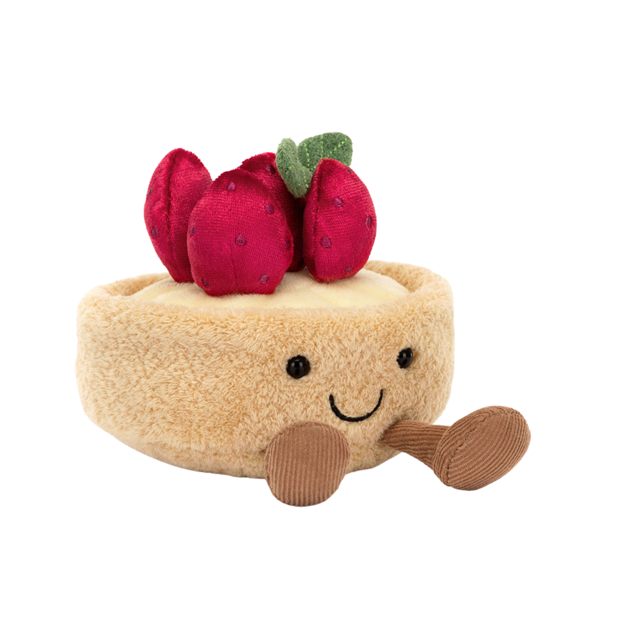 JELLYCAT Amuseables Fleurette Tarte Aux Fraises