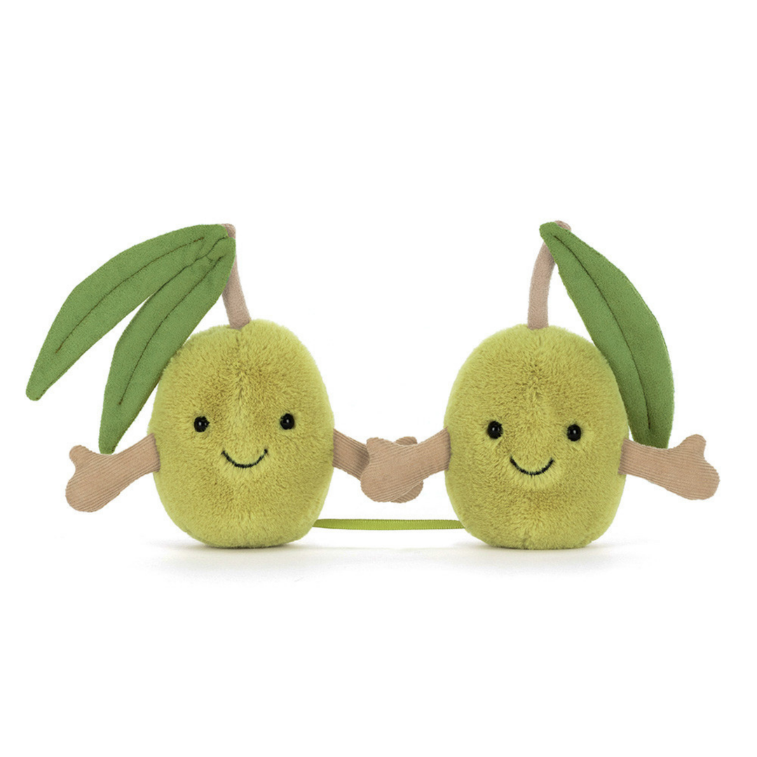 JELLYCAT Amuseables Pair of Olives