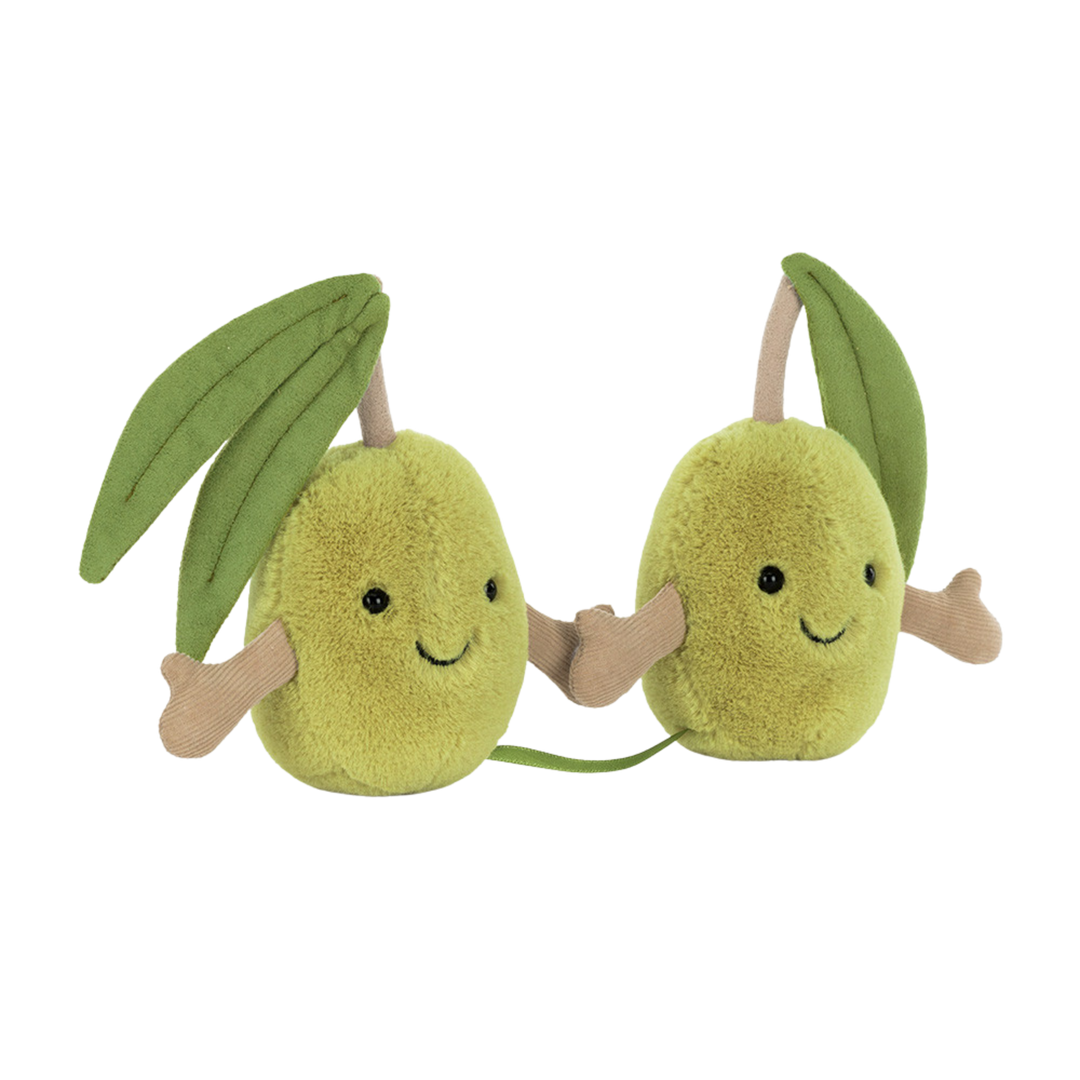 JELLYCAT Amuseables Pair of Olives