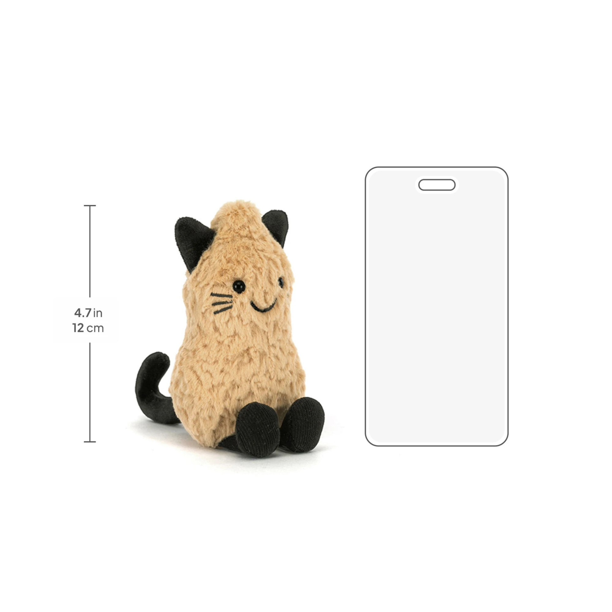 JELLYCAT Amuseables Peanut Cat Outfit