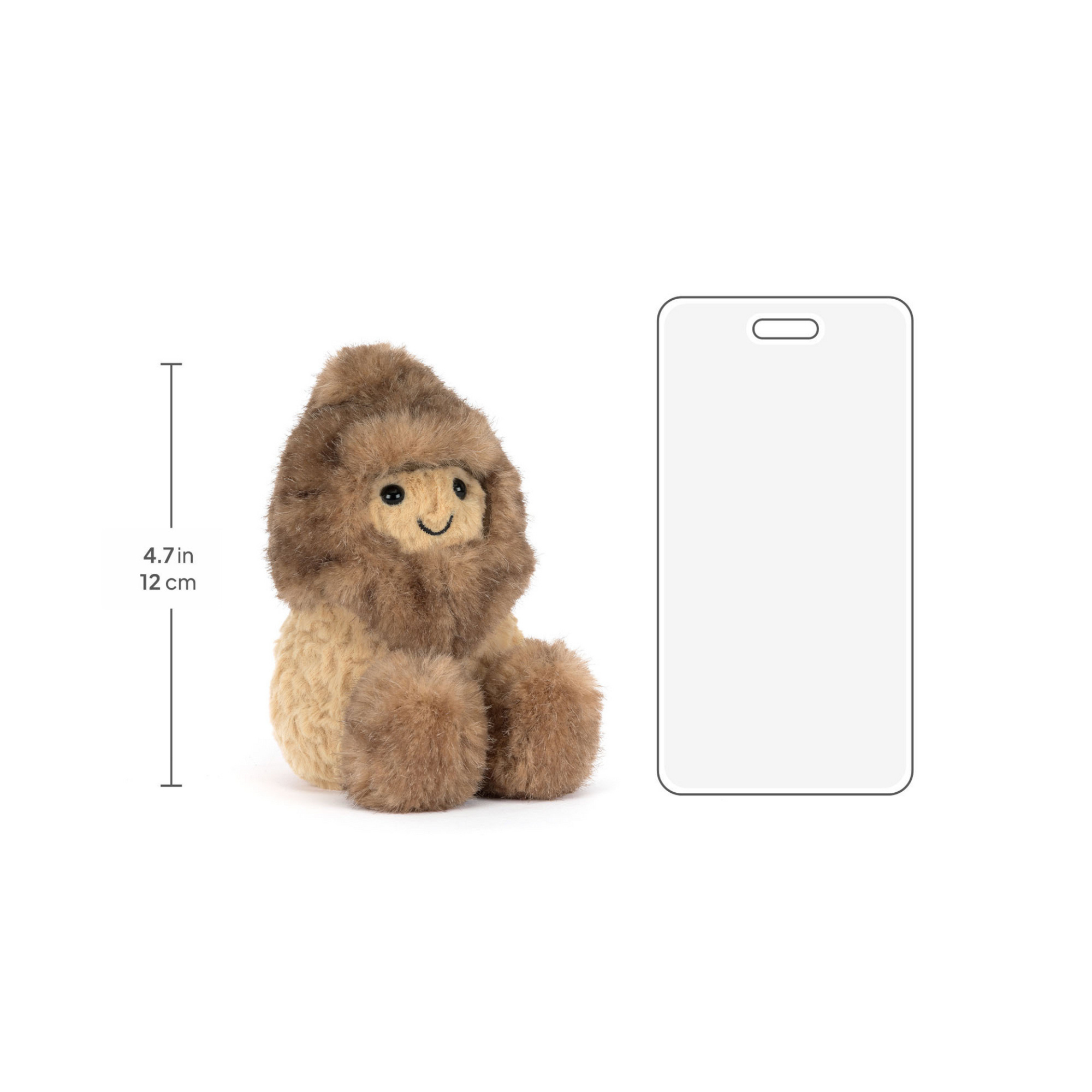 JELLYCAT Amuseables Peanut Yeti Outfit