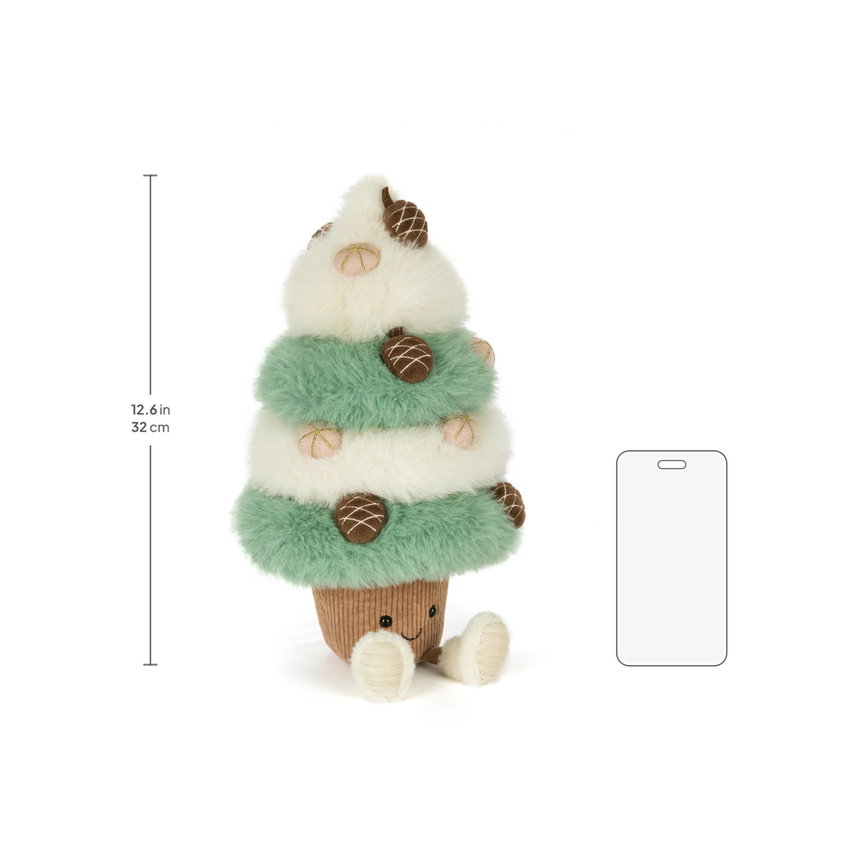 JELLYCAT Amuseables Pinecone Tree