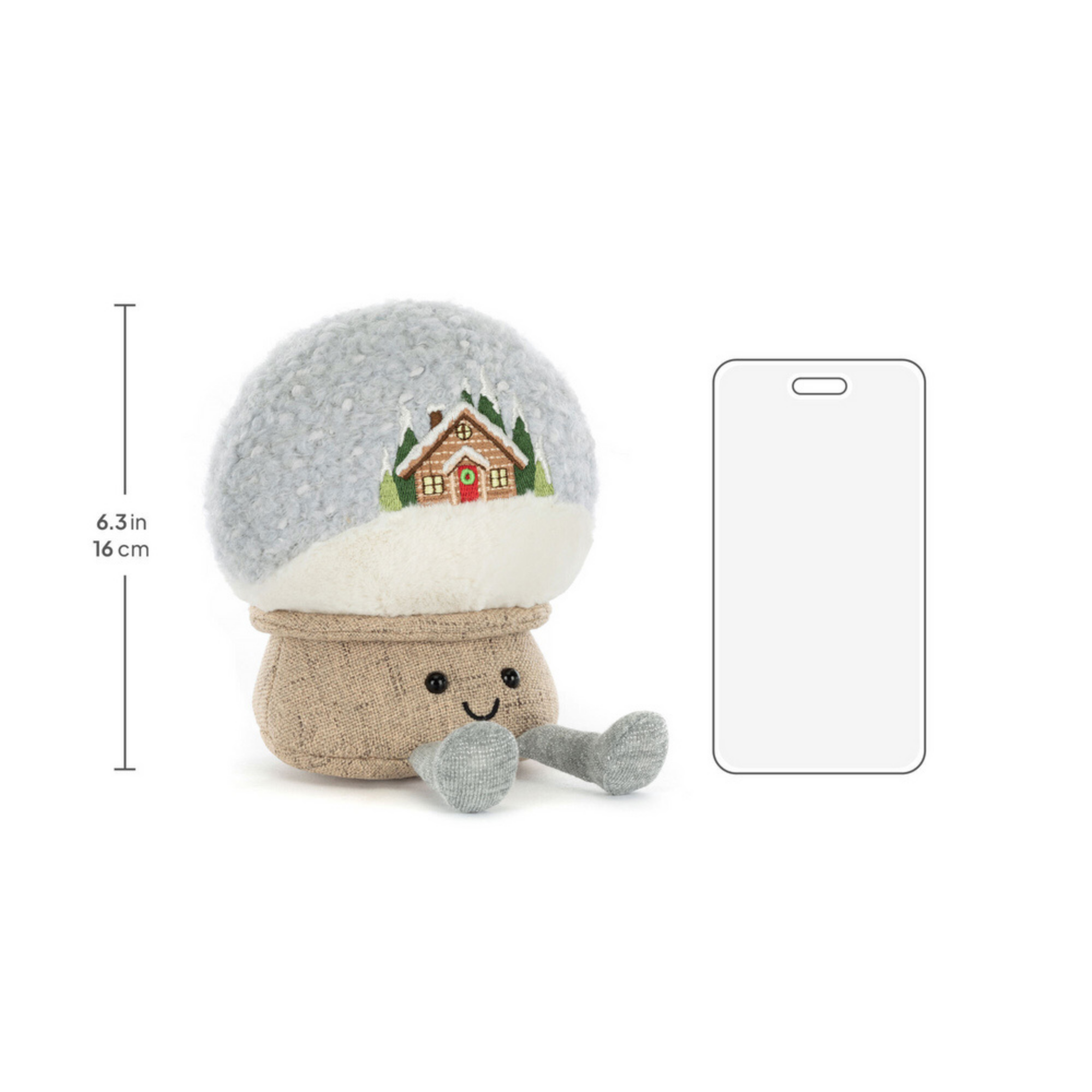 Boule à neige JELLYCAT Amuseables