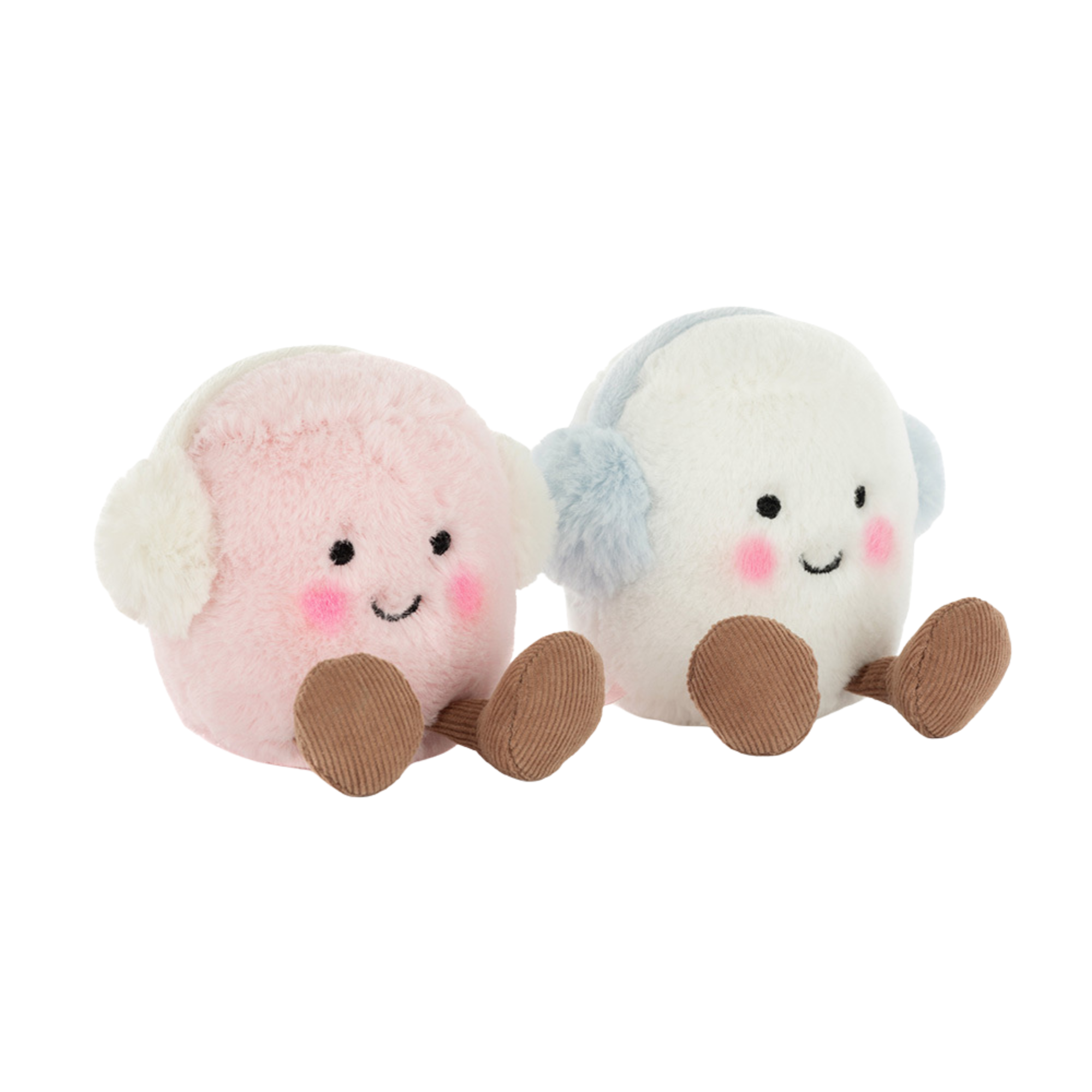 Guimauves roses et blanches JELLYCAT Amuseables Toastie