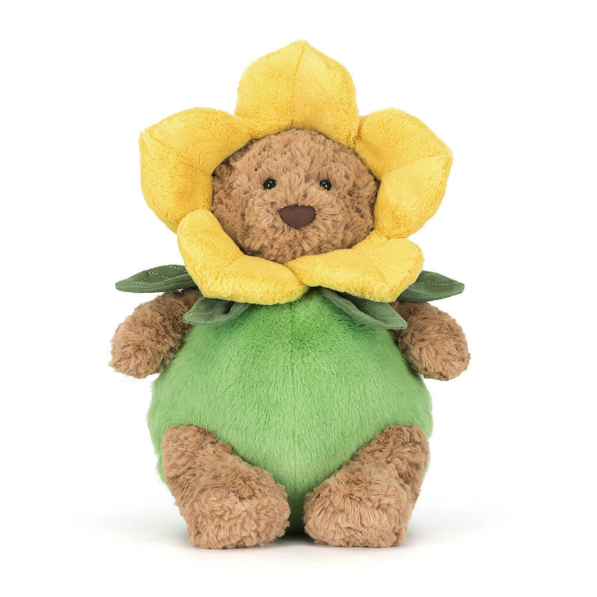 JELLYCAT Bartholomew Ours Tenue Jonquille