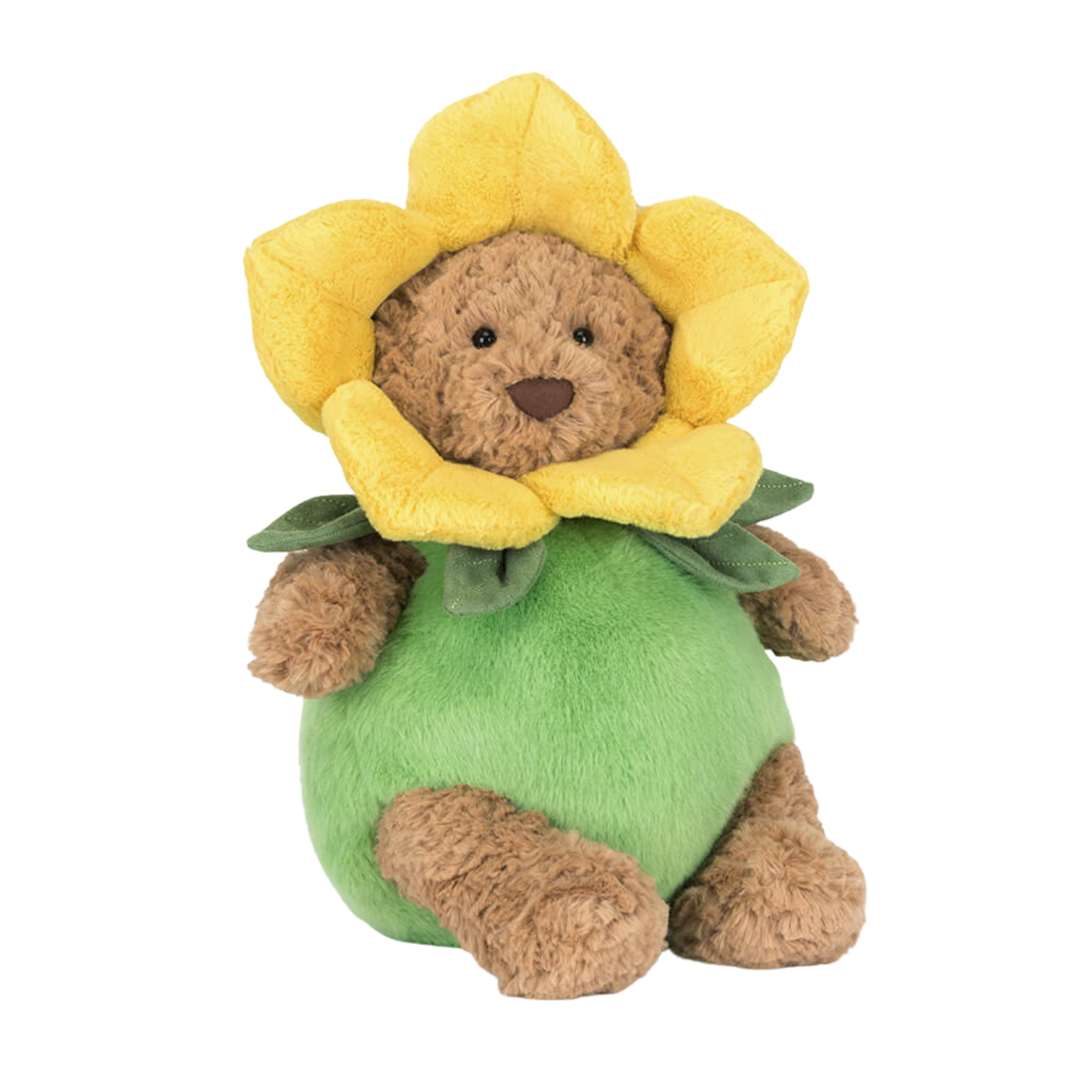 JELLYCAT Bartholomew Ours Tenue Jonquille